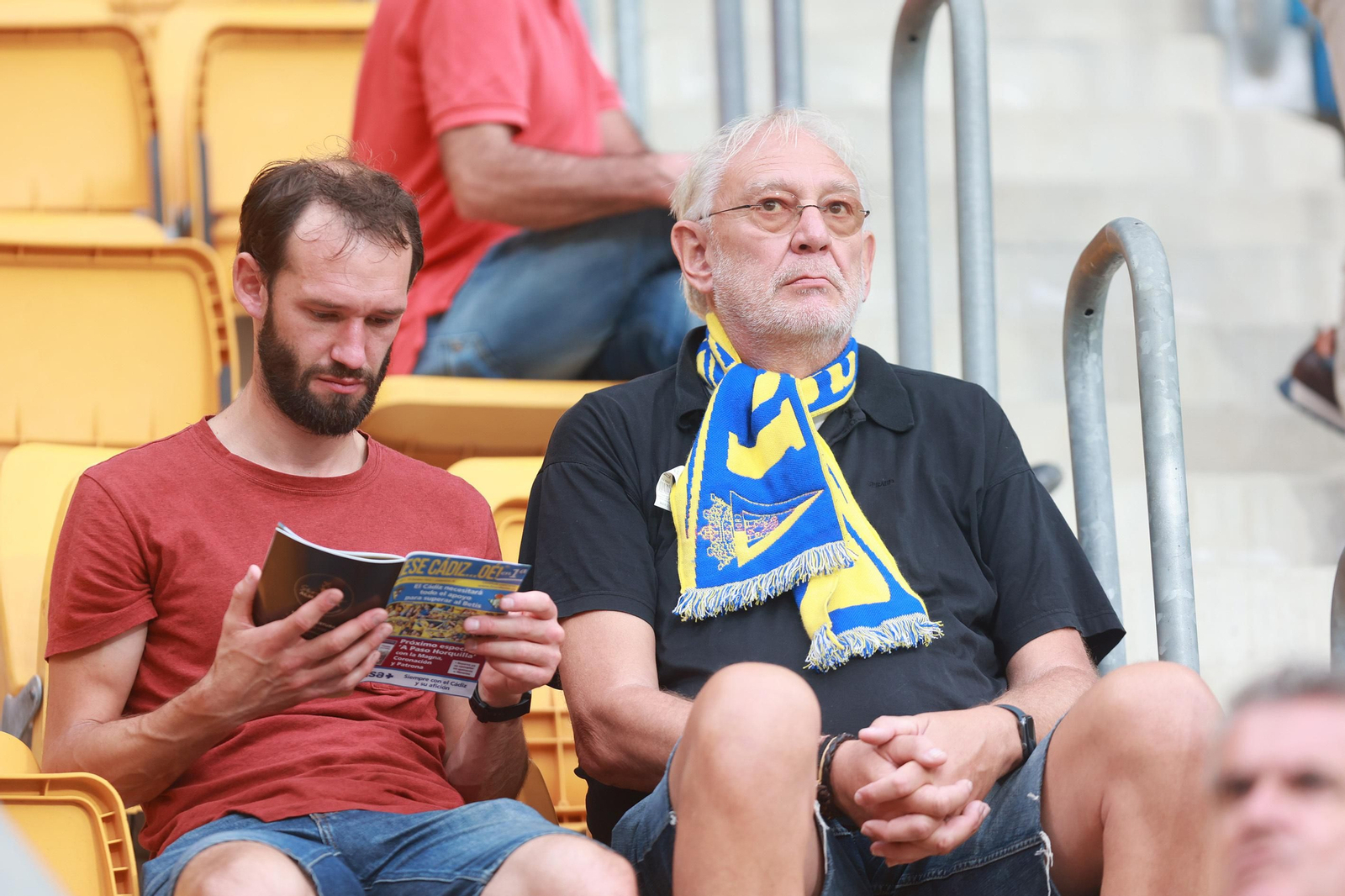 El partido del Cádiz C.F.-Real Betis, en imágenes