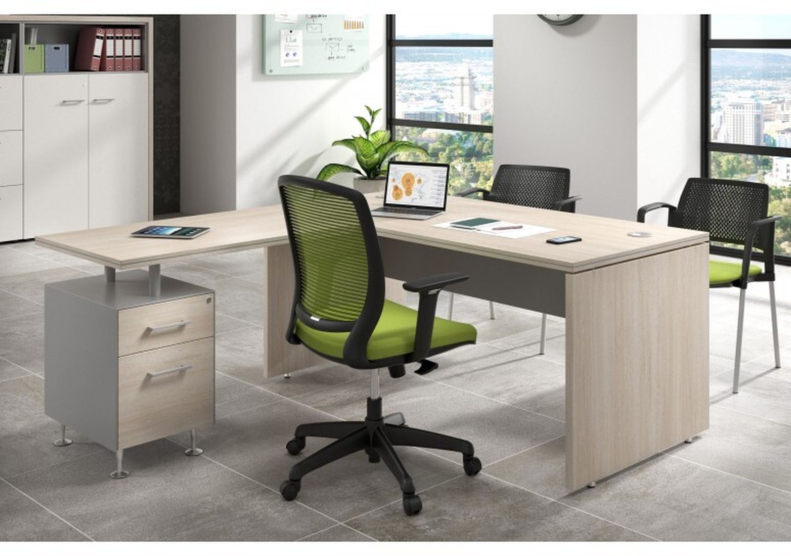 El escritorio esquinero marca tendencia