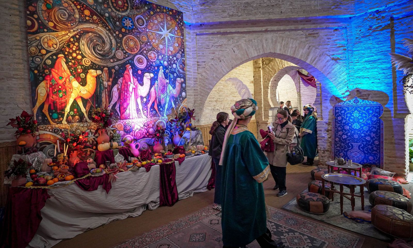Imágenes del Cartero Real en el Alcázar de Jerez