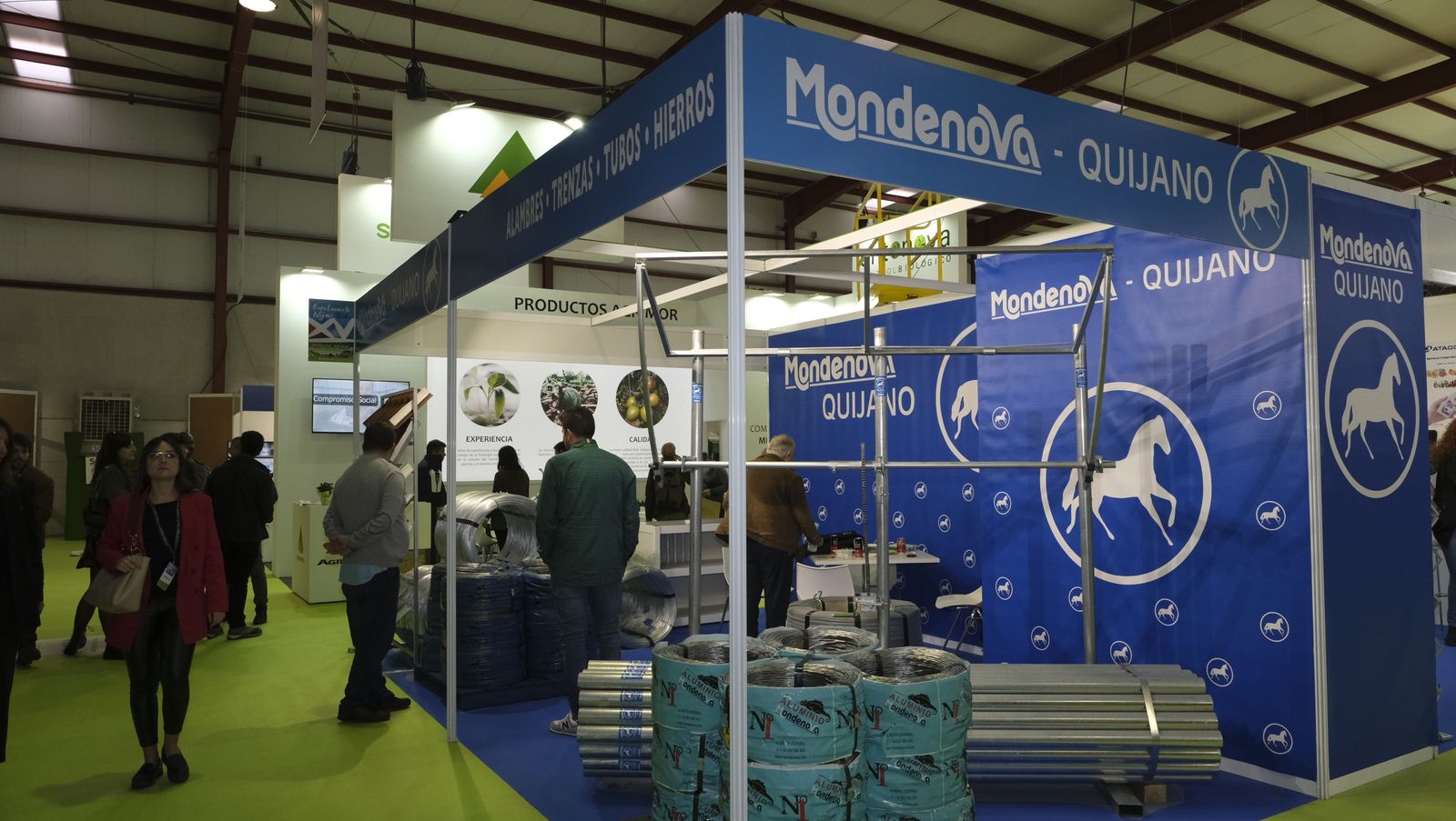 Imágenes del primer día de Expolevante Níjar.