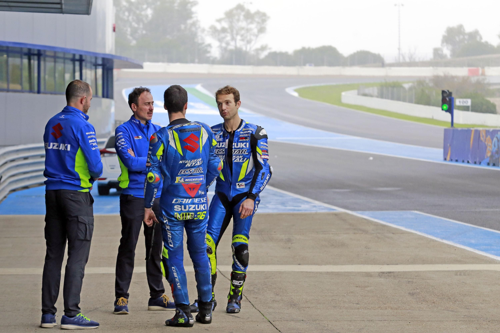 Segundo día de entrenamientos de MotoGP en Jerez