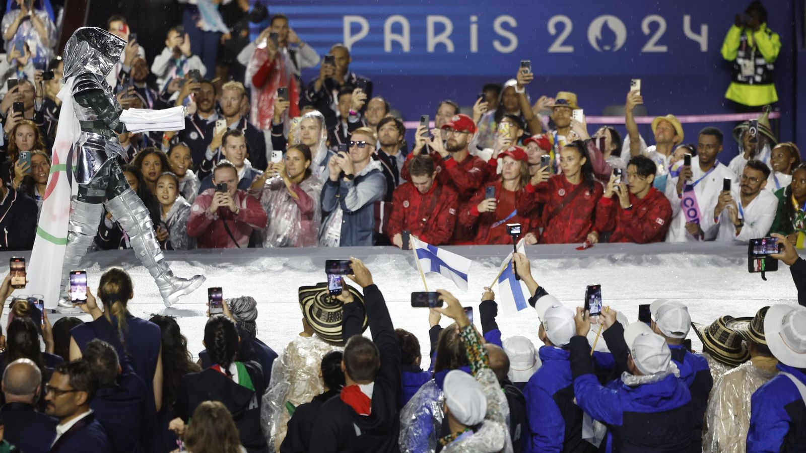 Las fotos de la ceremonia de inauguración de los Juegos Olímpicos de París 2024