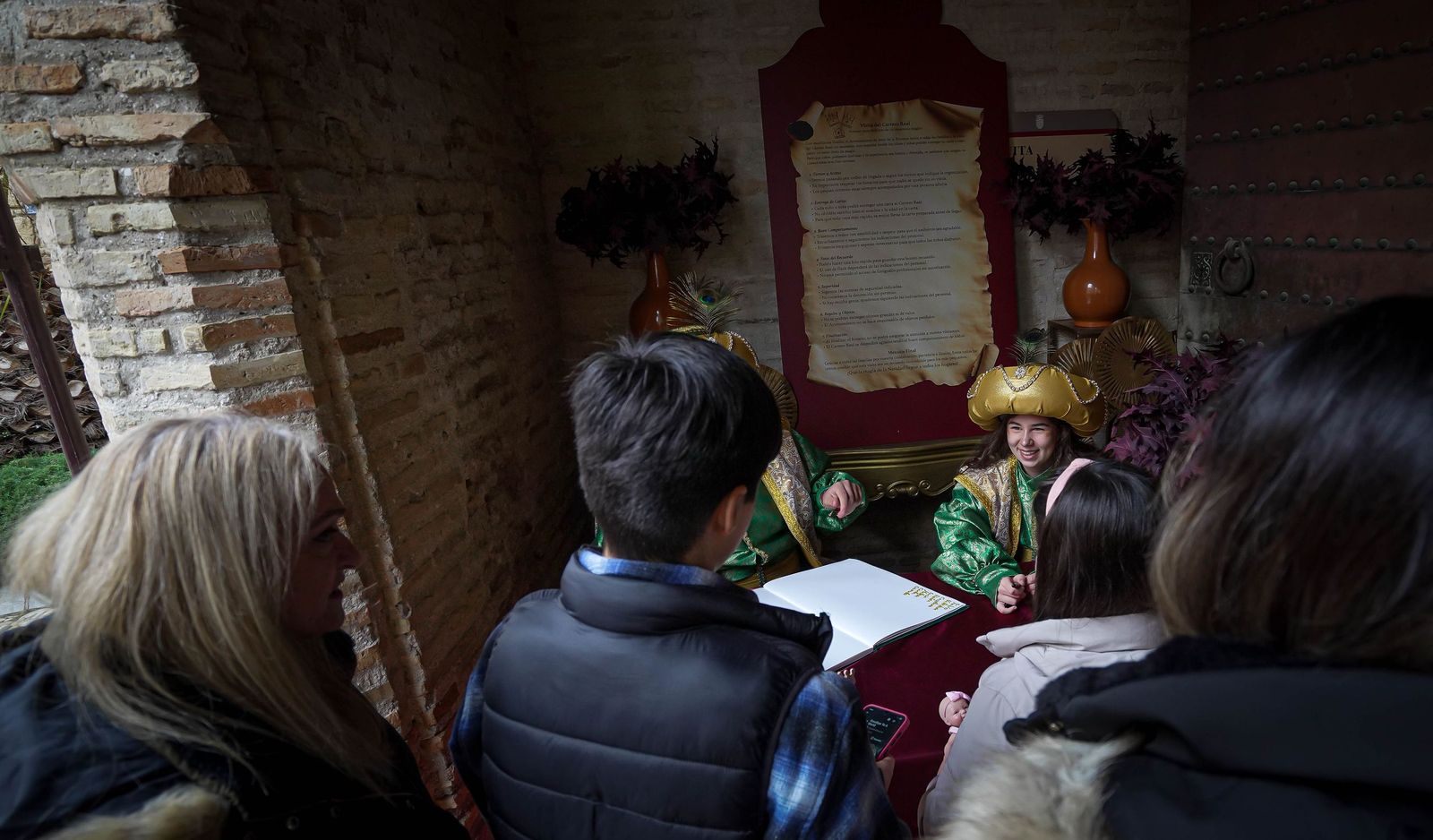 Imágenes del Cartero Real en el Alcázar de Jerez