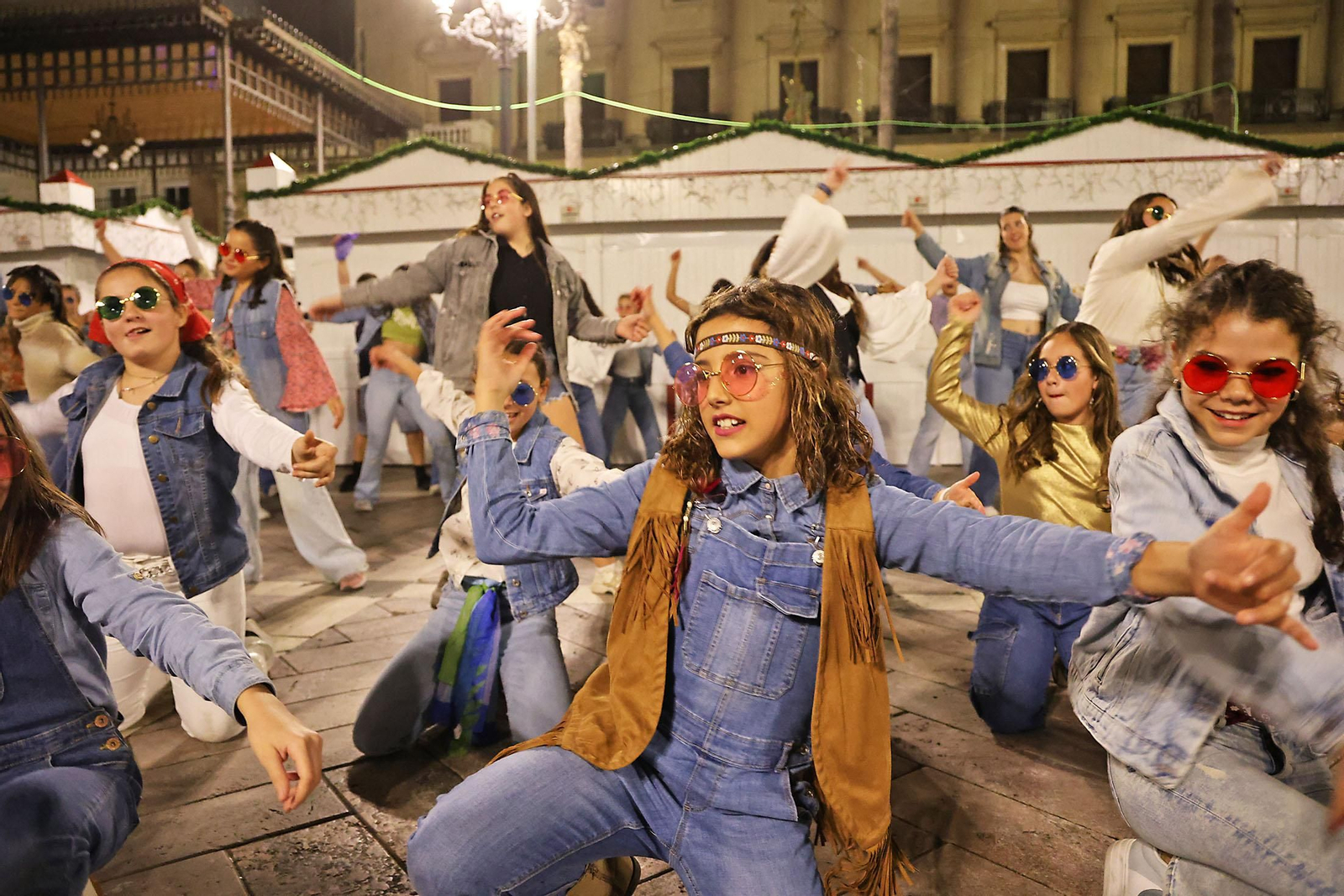 Imágenes del espectacular Flashmobe realizado en la Plaza de Las Monjas