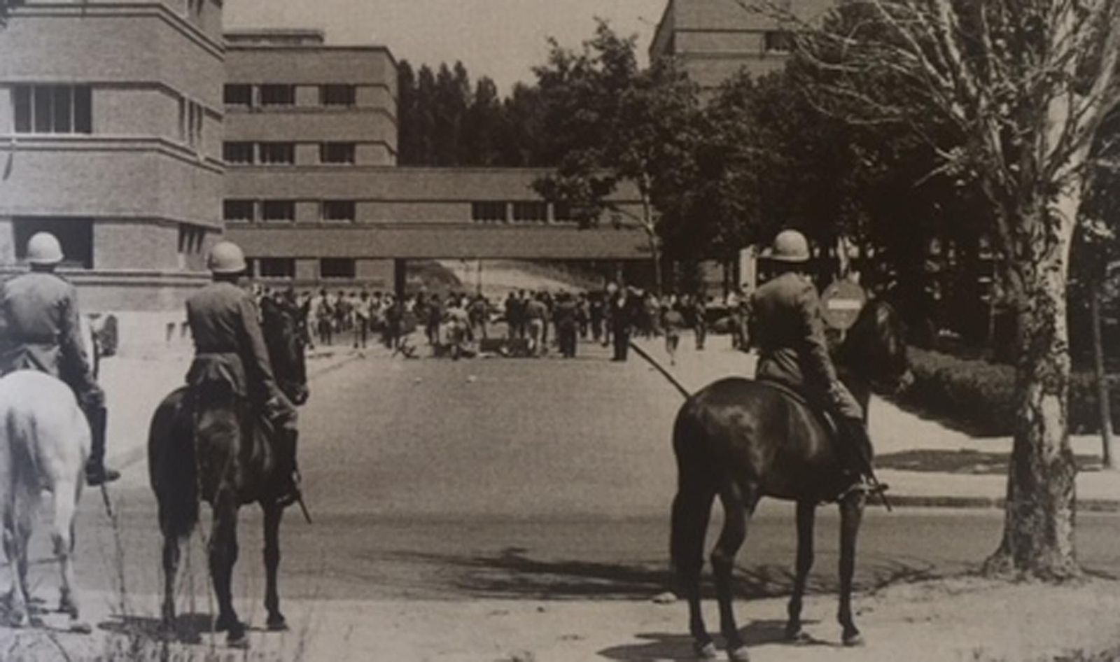 1968 hace 50 añosGraves incidentes en la Ciudad Universitaria de Madrid