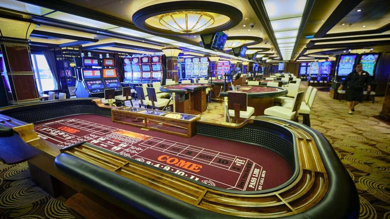 Interior del buque Sky Princess