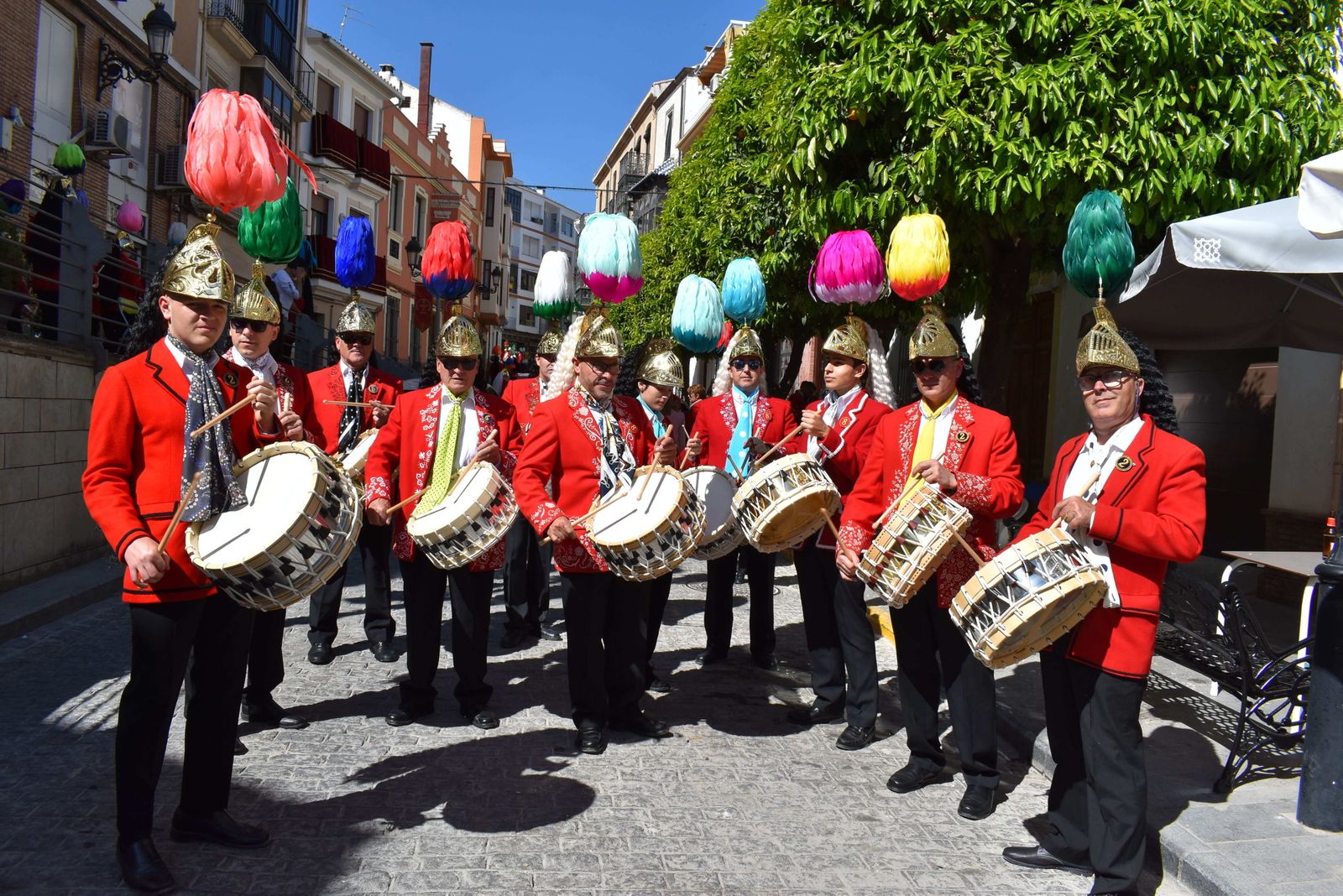 Miércoles Santo en Baena: Los judíos echan las cajas, en fotografías