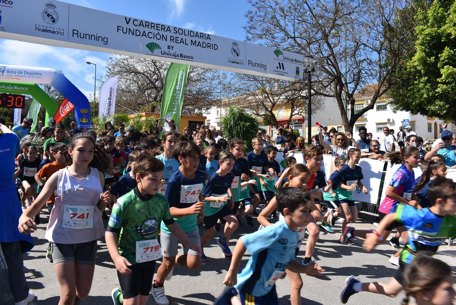 Las fotos de la Carrera Fundación Real Madrid en Alhaurín de la Torre