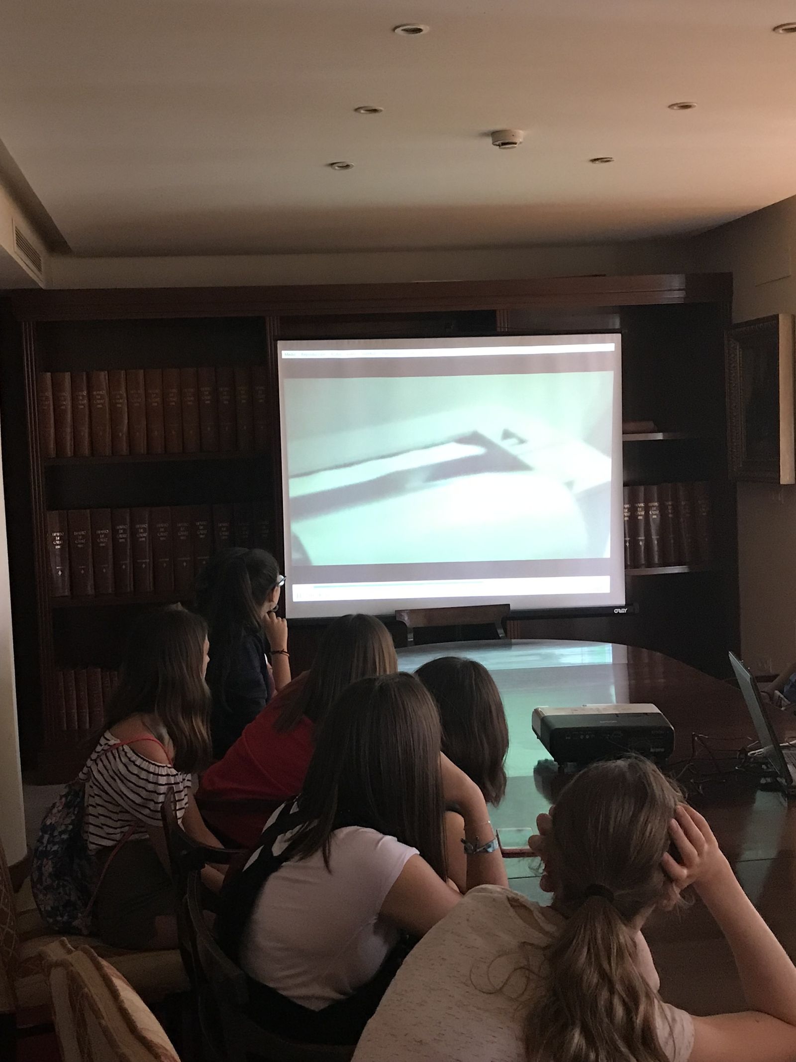 Visita del colegio Sancti Petri de San Fernando