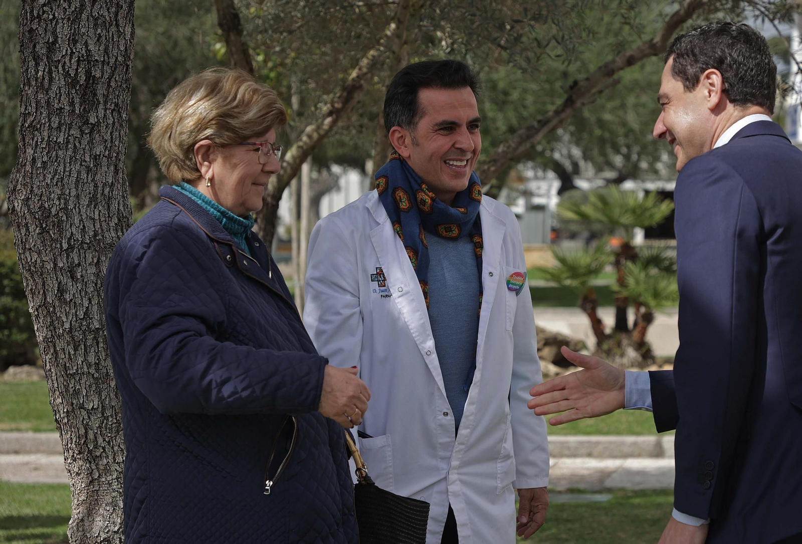 Juanma Moreno inaugura en Castellar la nueva tubería de agua para abastecer la zona norte de San Roque y el Valle del Guadiaro, en imágenes