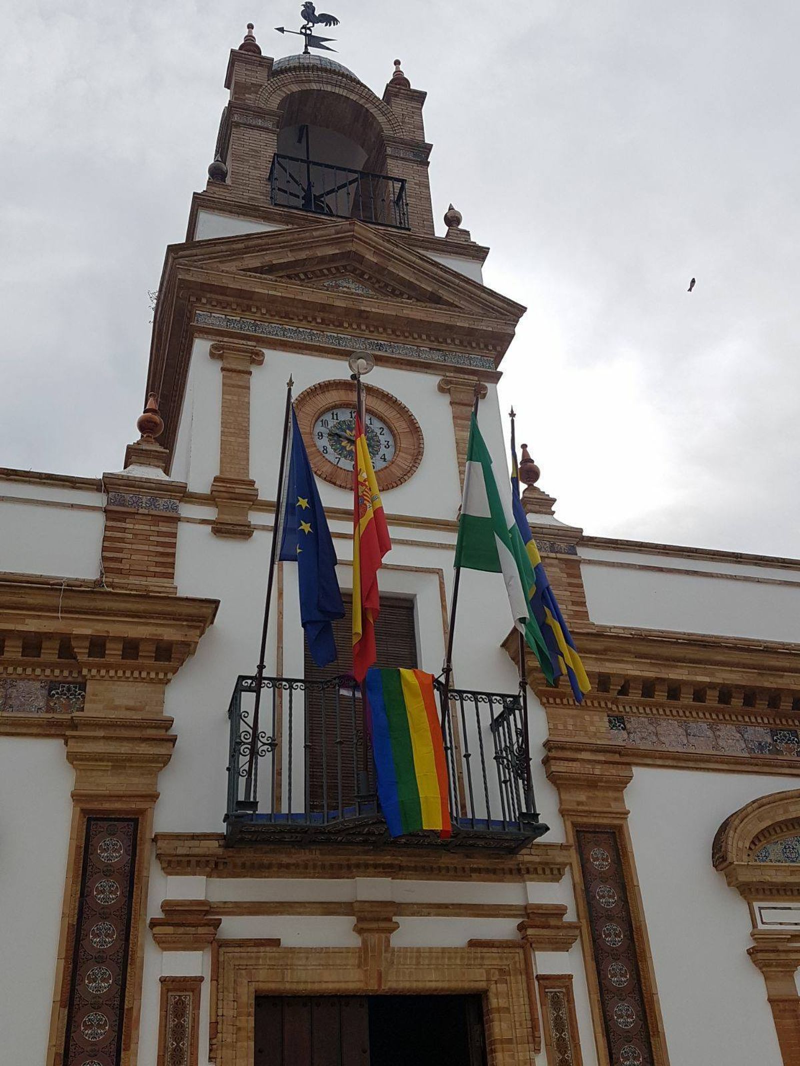 Fachada del Ayuntamiento de Chucena.