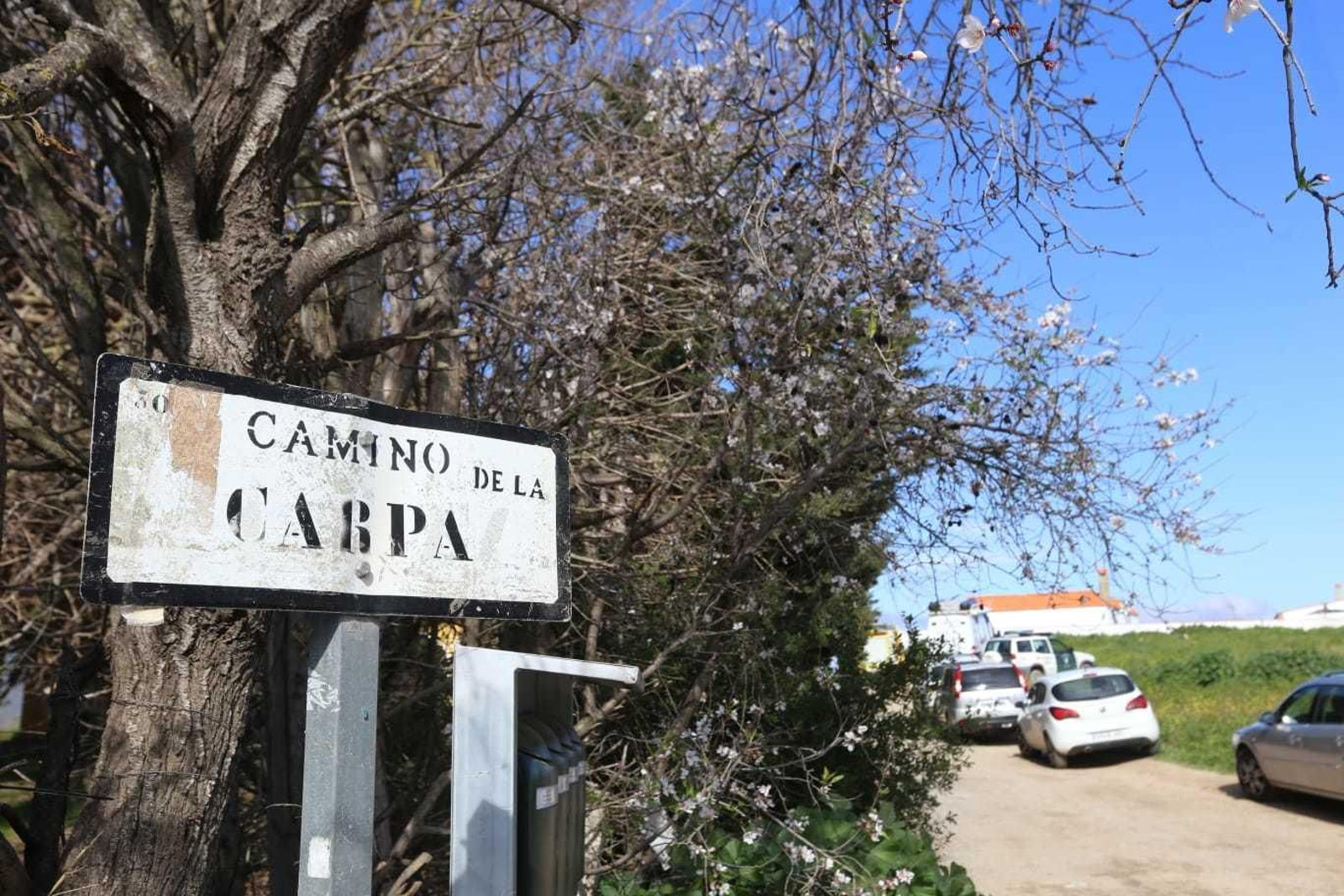 Zona en la que se ubica el pozo en el que ha aparecido el cadáver Zona en la que se ubica el pozo en el que ha aparecido el cadáver