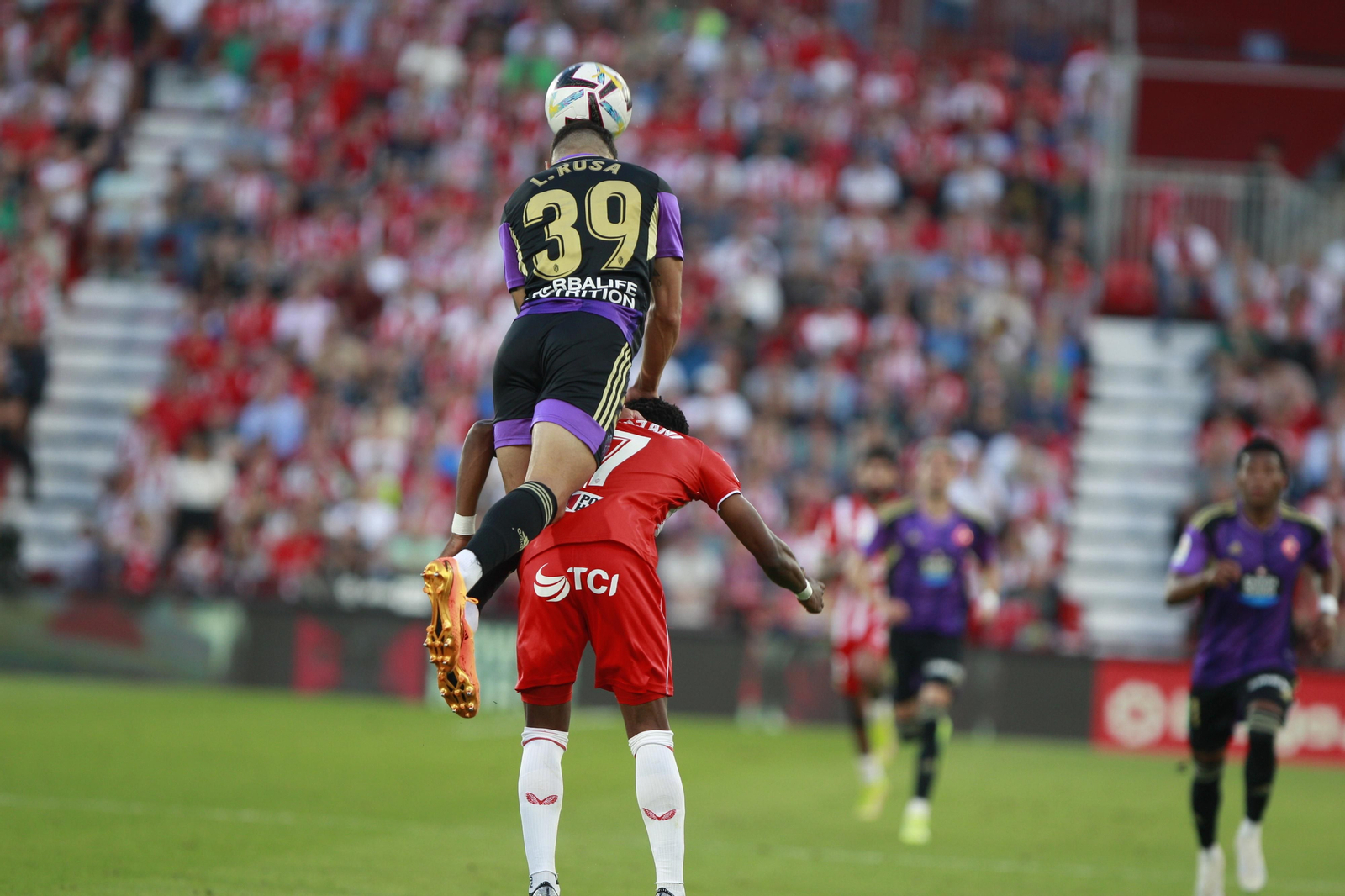 Imágenes del partido U.D. Almería-Real Valladolid C.F.
