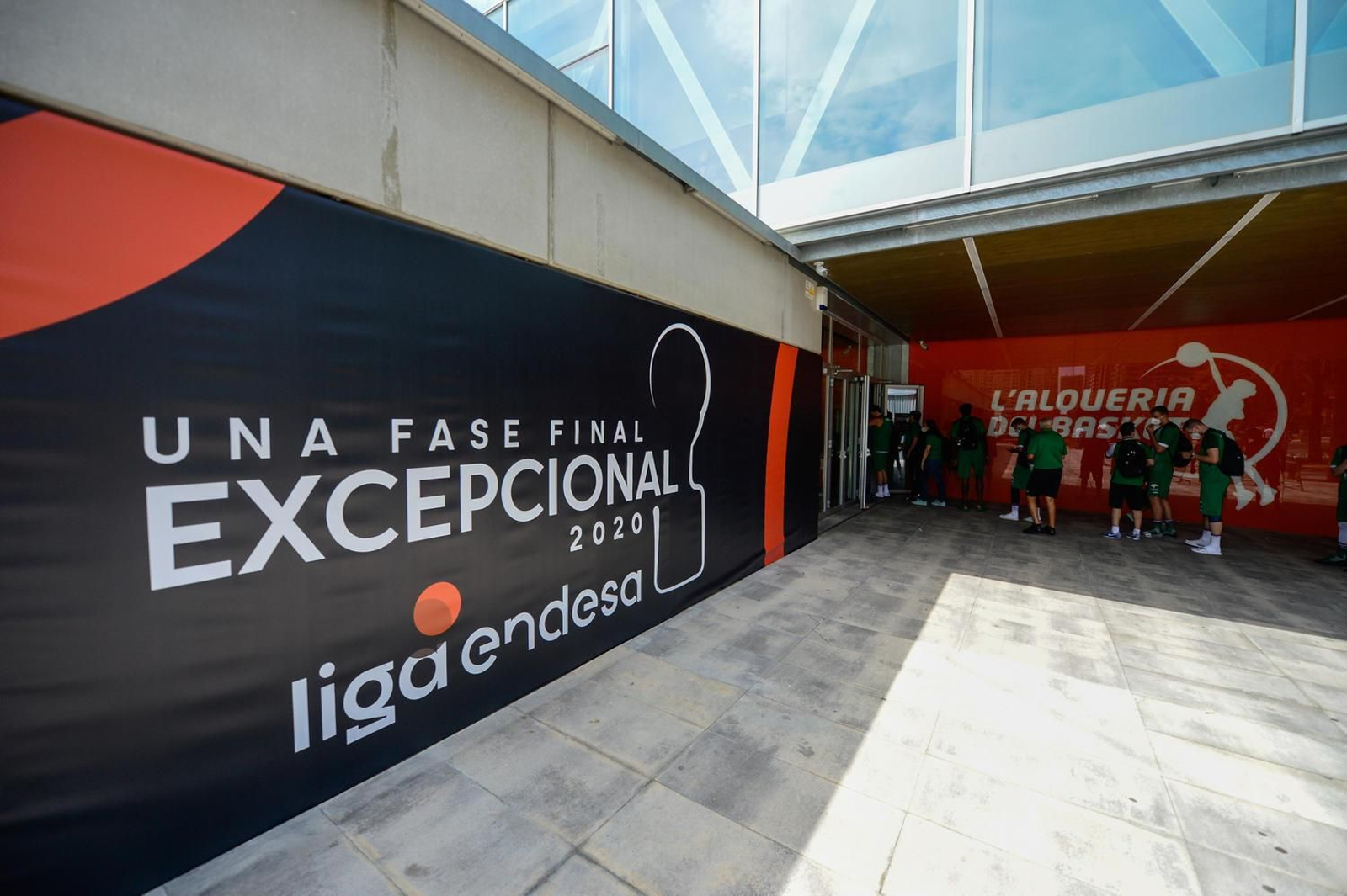 Las fotos del Unicaja antes del debut en la fase final de la Liga ACB