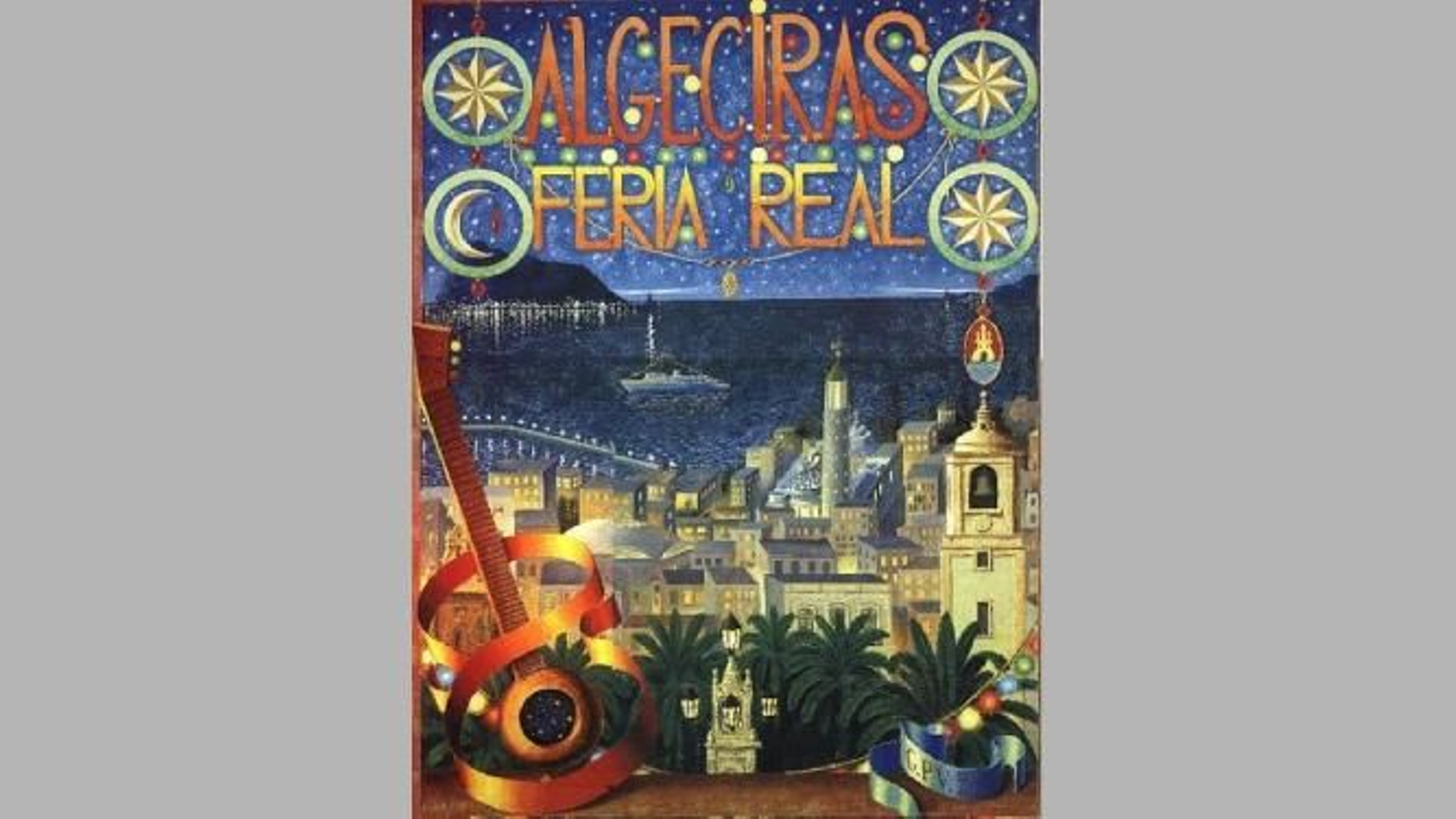 Cartel de Feria de Guillermo Pérez Villalta (2001).