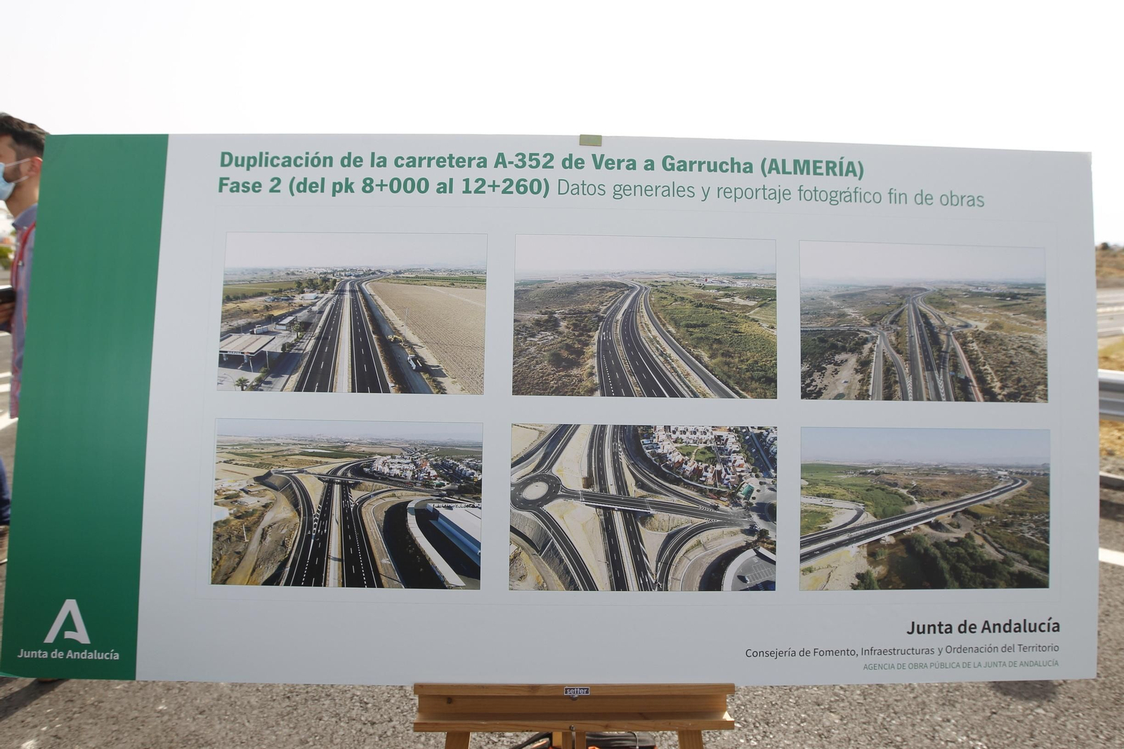 Fotogalería inauguración desdoble Carretera A-352 Vera-Garrucha