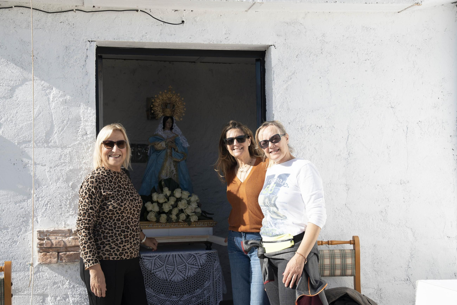 Las imágenes de la romería en Cuevas de Los Úbeda