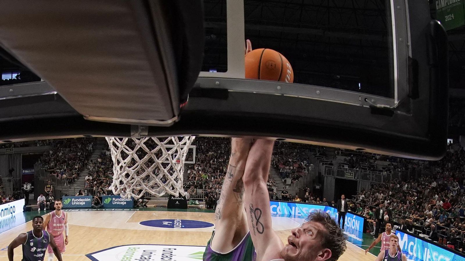 El Unicaja-Joventut, en fotos
