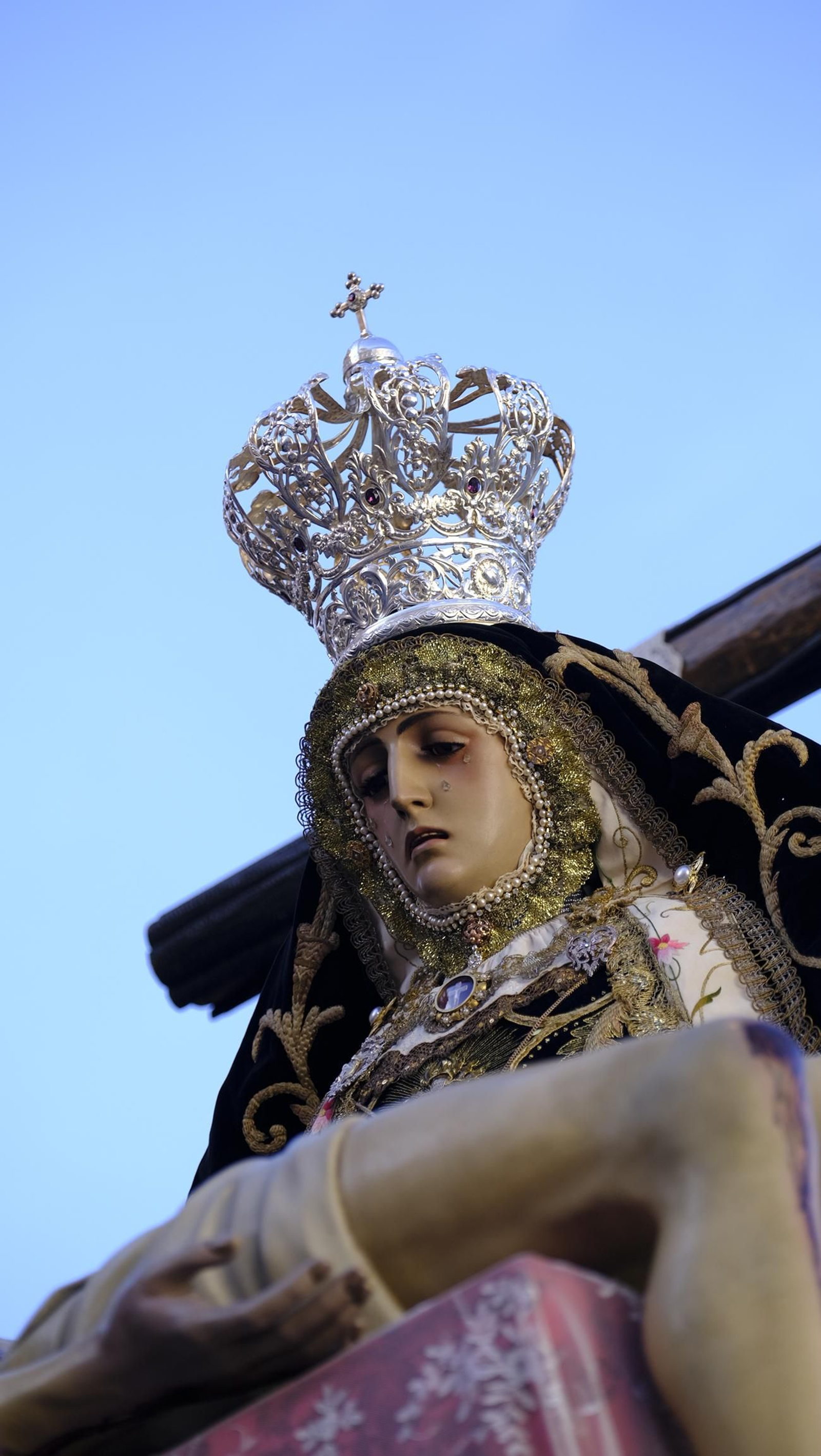 Angustias en la Semana Santa de Almería 2025