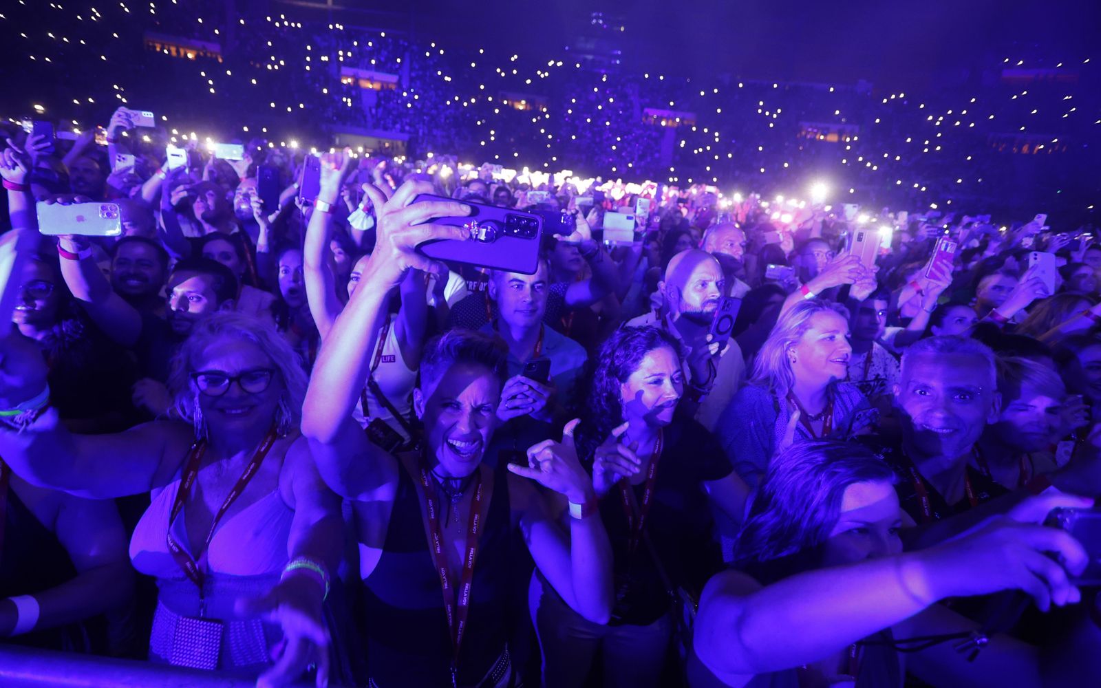 Las imágenes del concierto de Marc Anthony en Sevilla