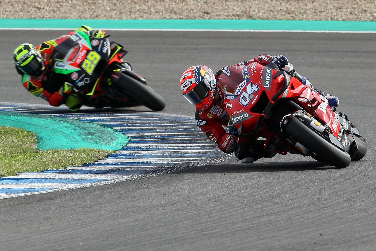 Primer día de los equipos de MotoGP en Jerez