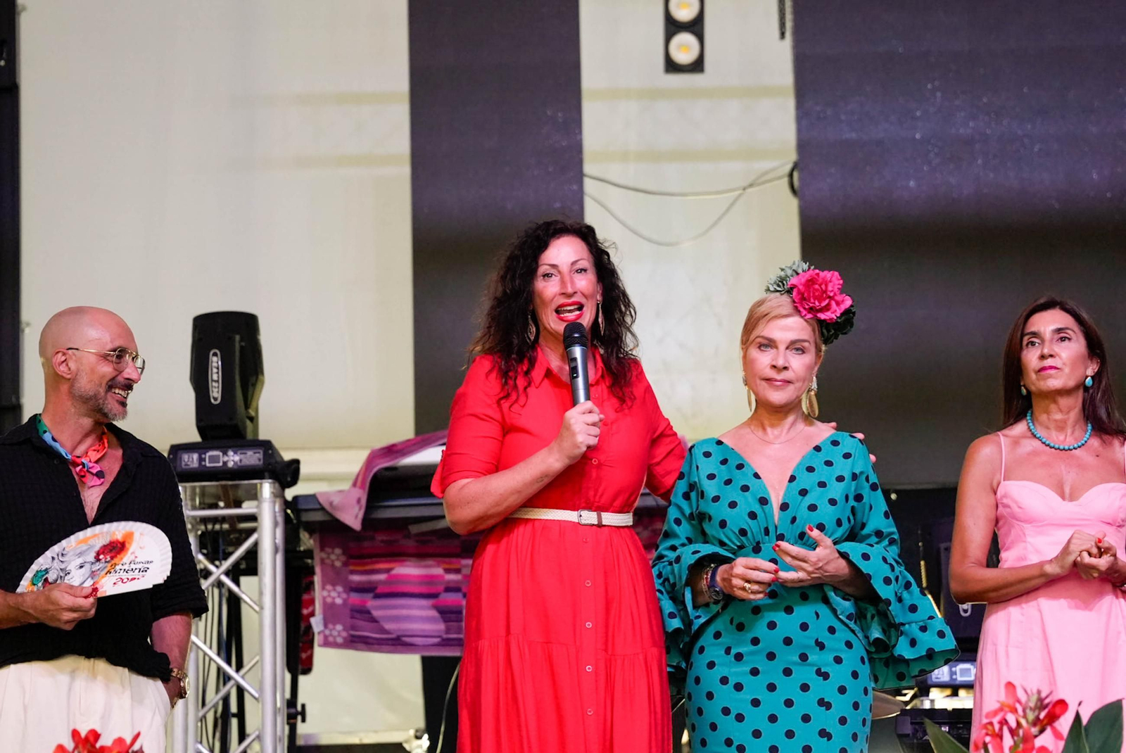 Las fotos de la comida de homenaje a la mujer en la Feria de Almería