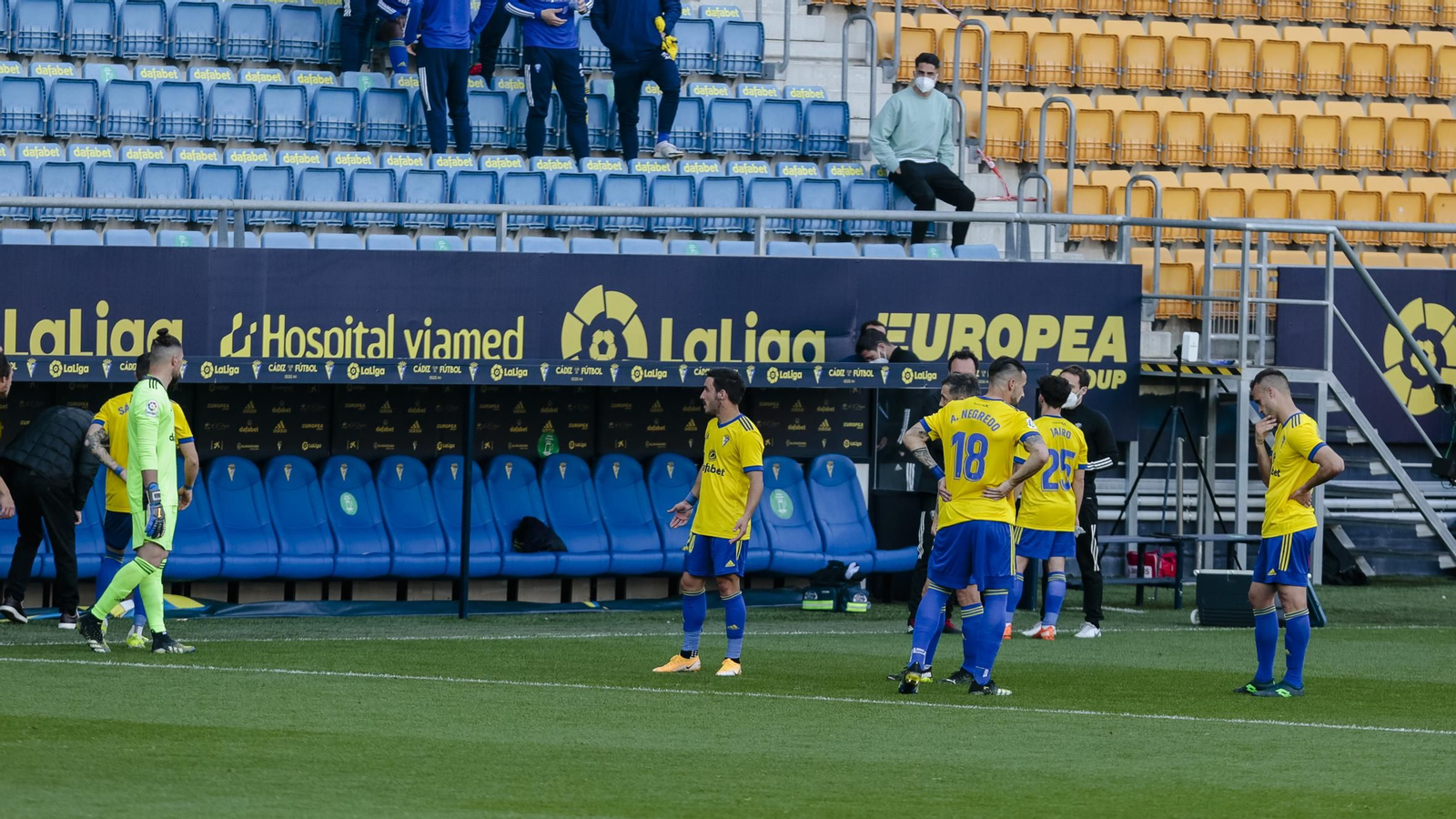 Las Imágenes del partido Cádiz-Valencia