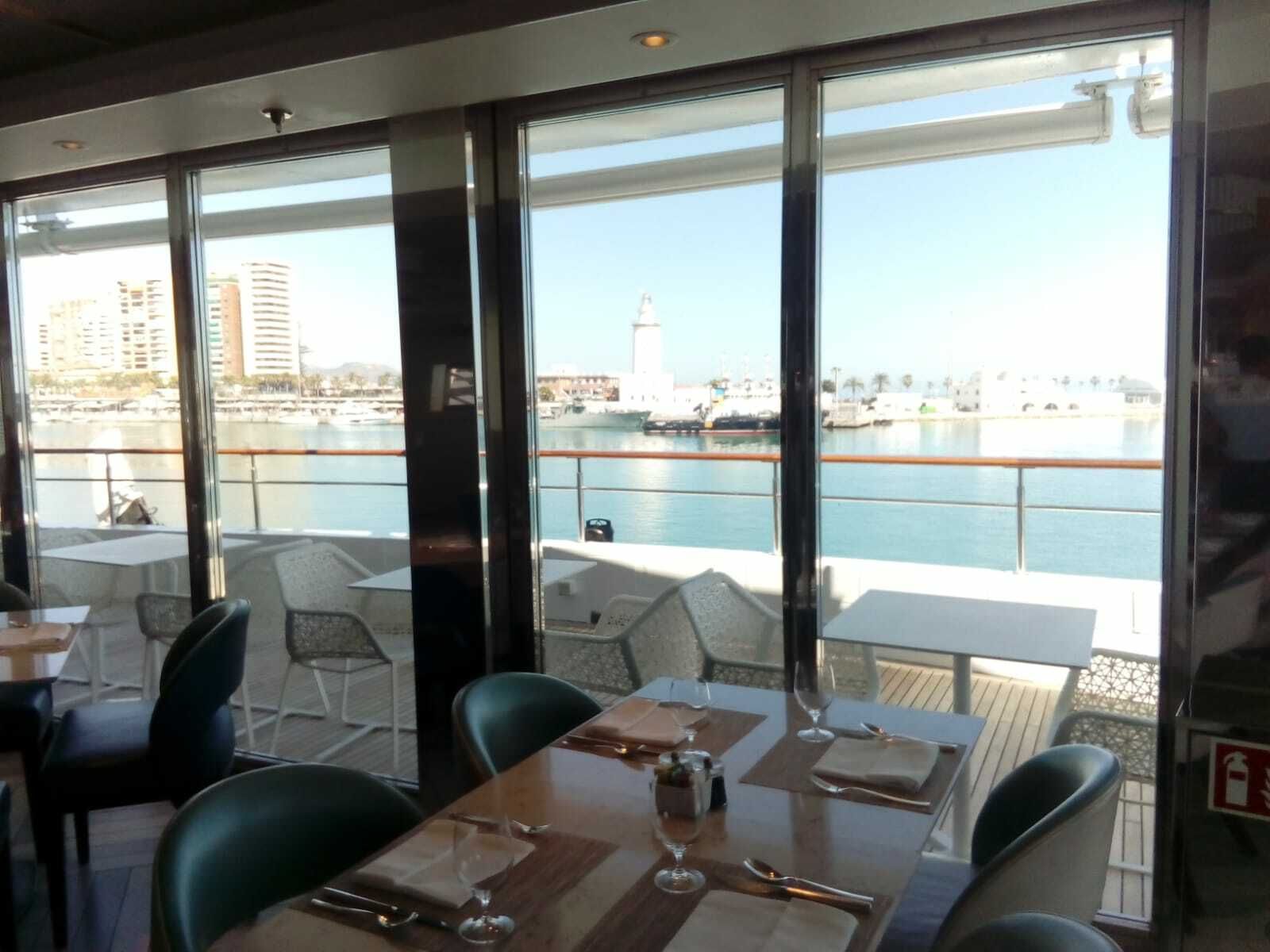 Las fotos del yate de lujo ‘Crystal Espirit’ en Málaga