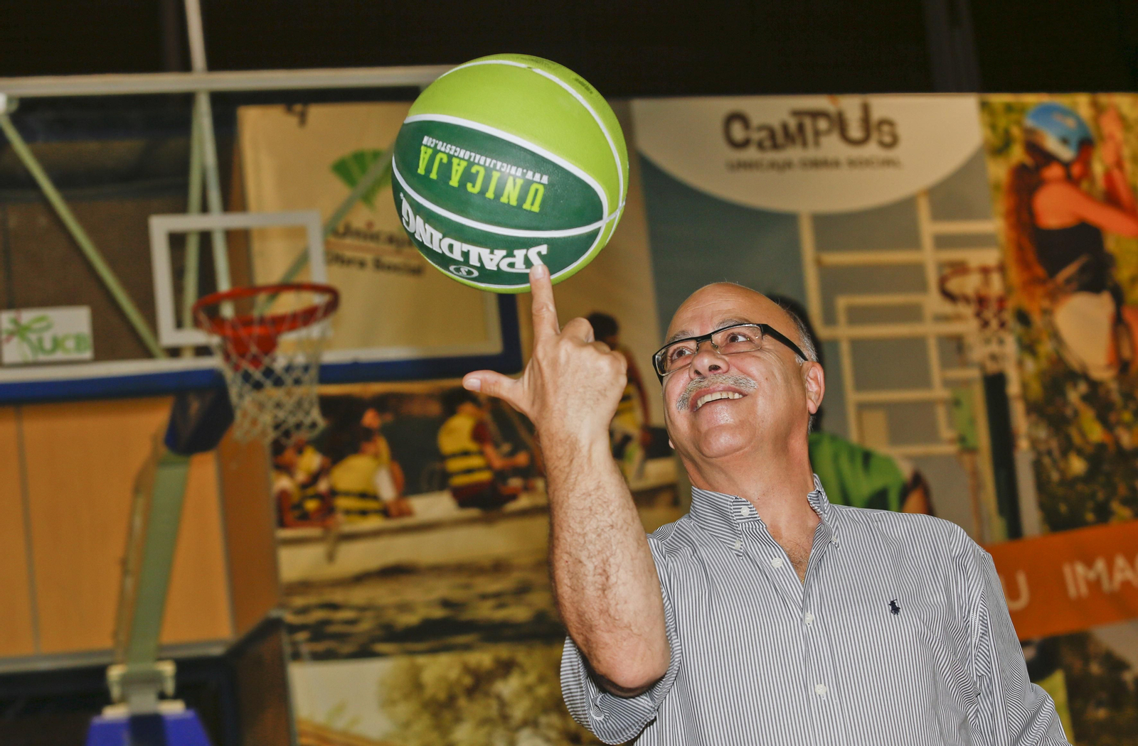 La era de Eduardo García como presidente del Unicaja, en fotos