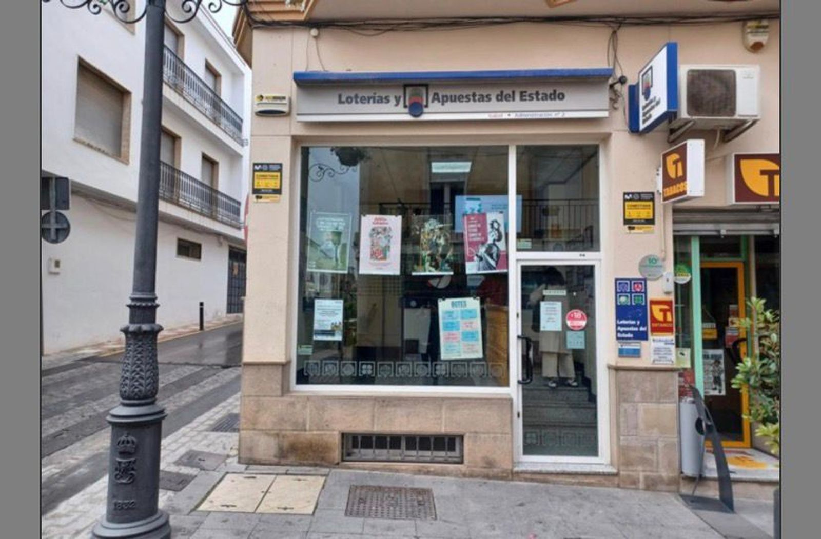 Administración de la Calle Maestra, en Mancha Real.