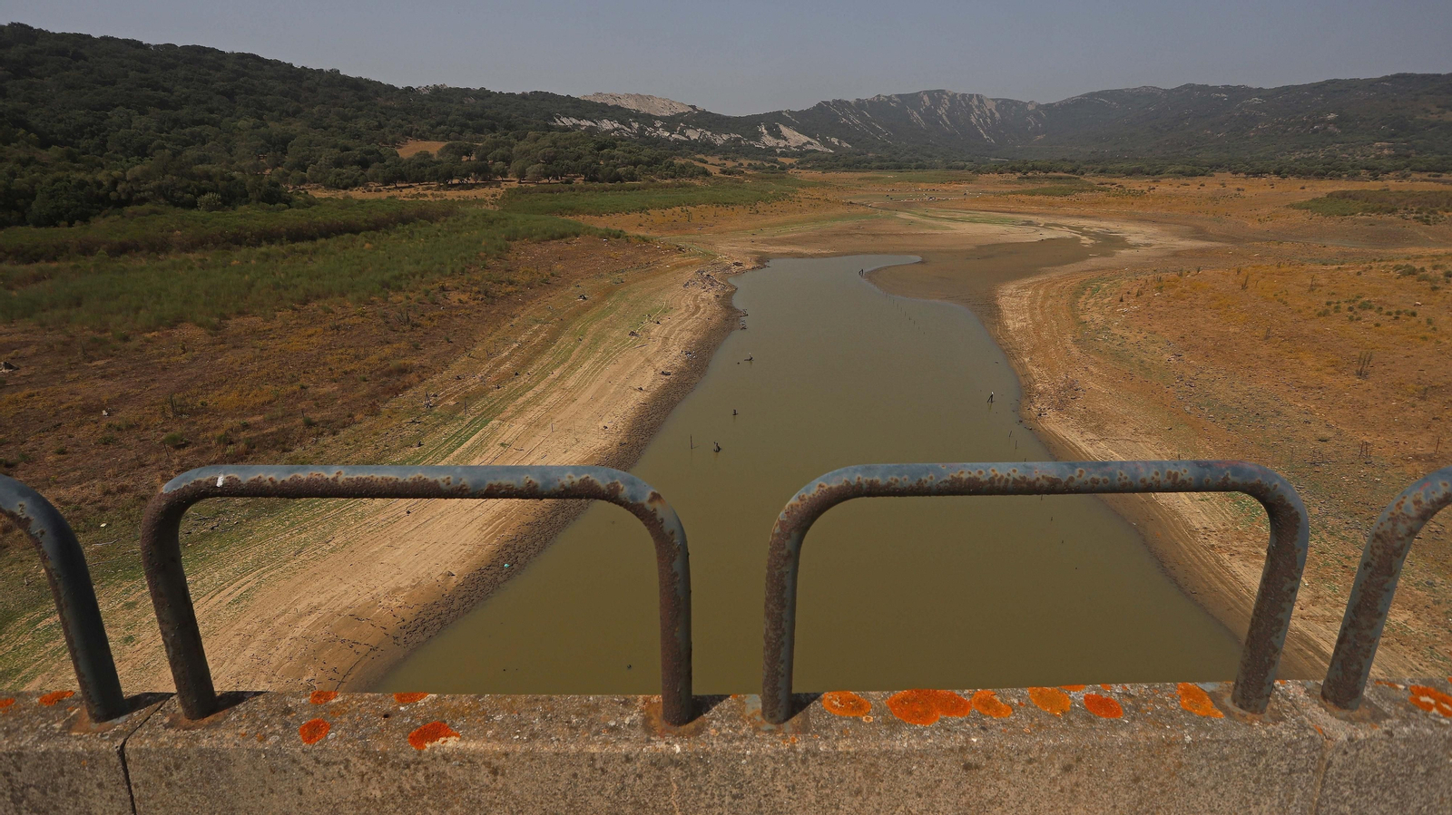 Fotos del embalse de Charco Redondo al 31 % de su capacidad Fotos del embalse de Charco Redondo al 31 % de su capacidad