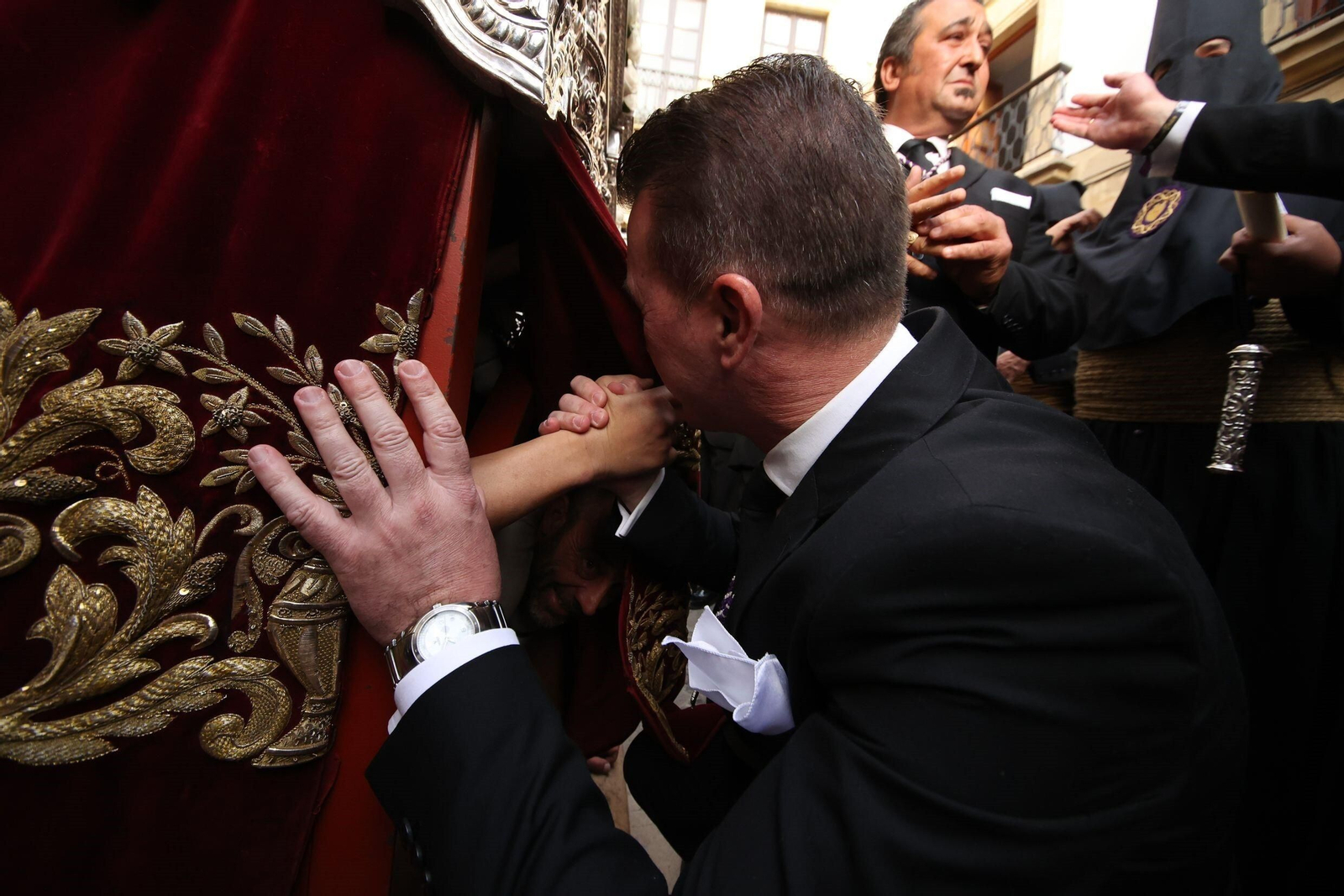 Jueves Santo en Jerez: Imágenes del la Hermandad del Mayor Dolor