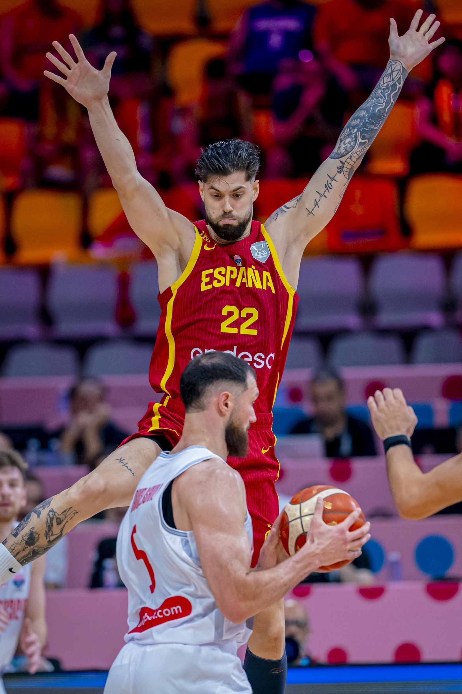Las fotos del Georgia - España de baloncesto
