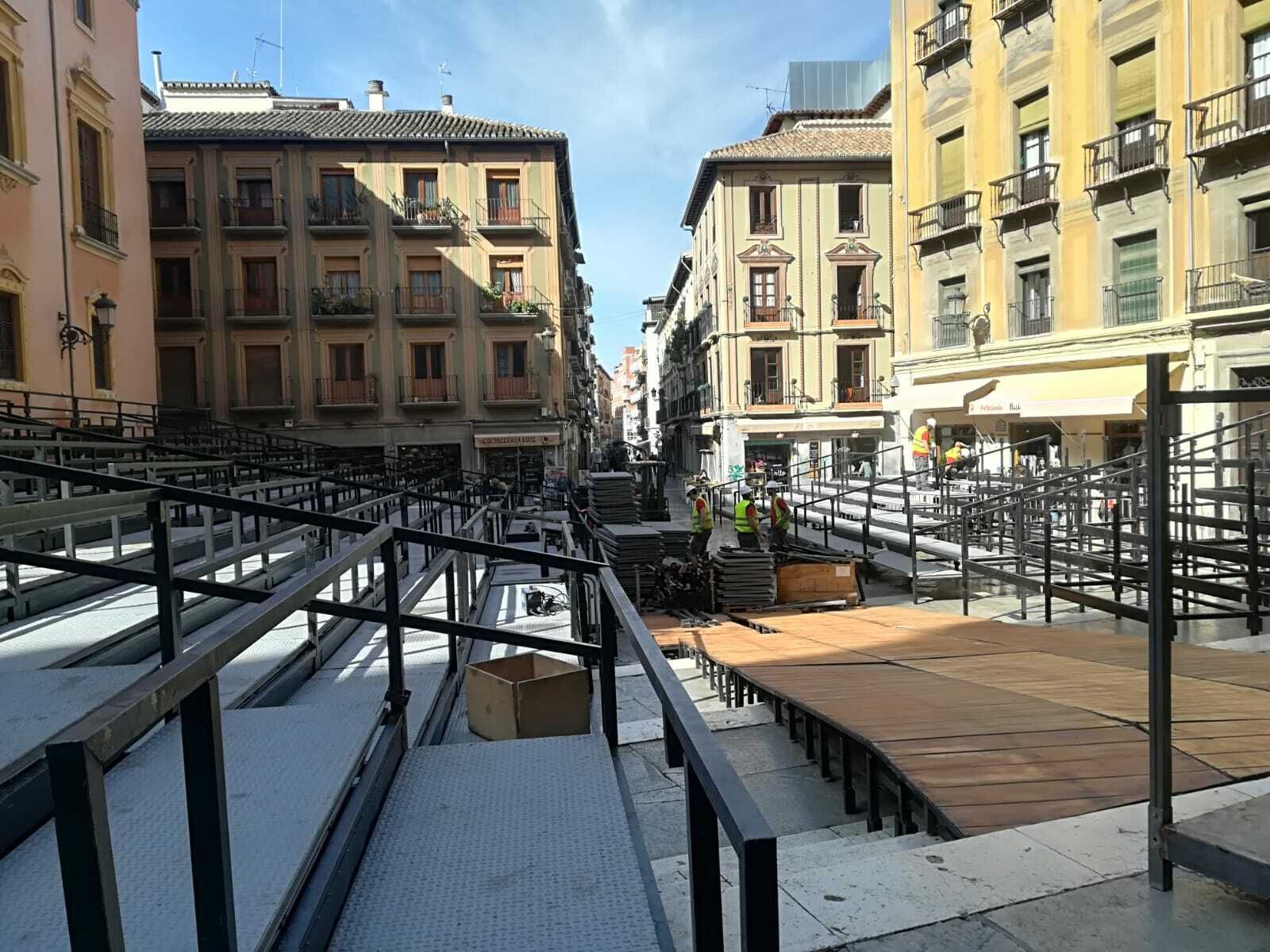 Por segundo año consecutivo, los palcos de Semana Santa tendrán que esperar en Granada