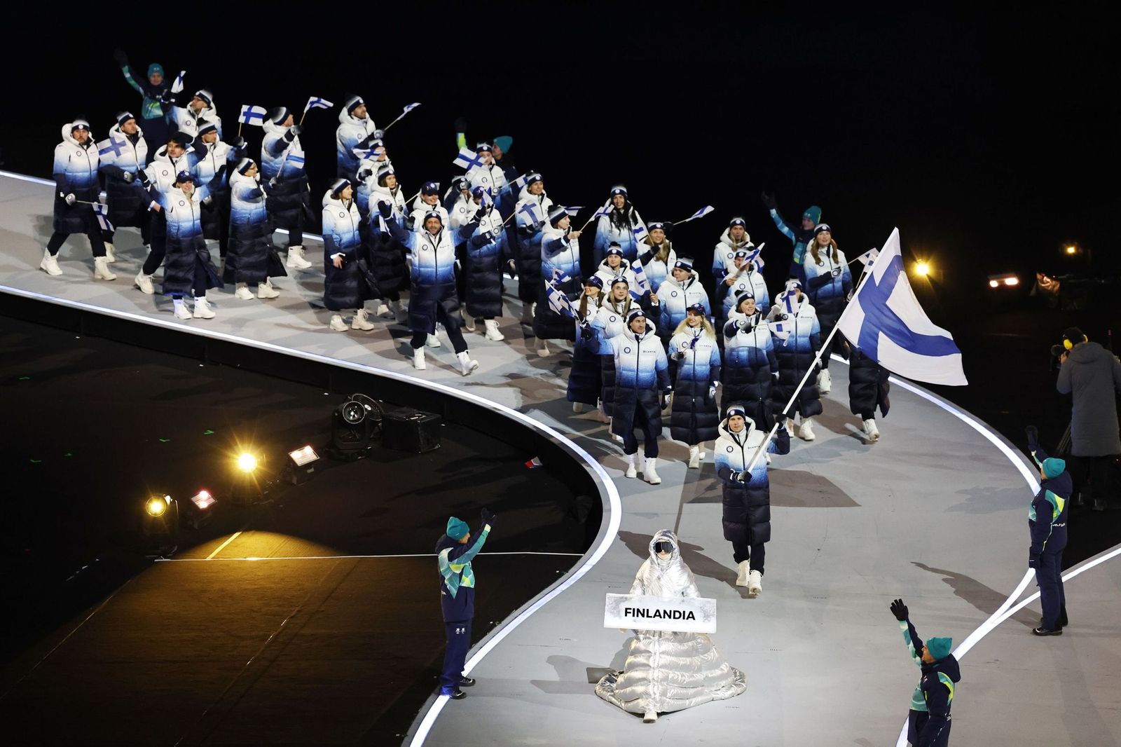 Las fotos de la inauguración de los Juegos Olímpicos de invierno de 2026