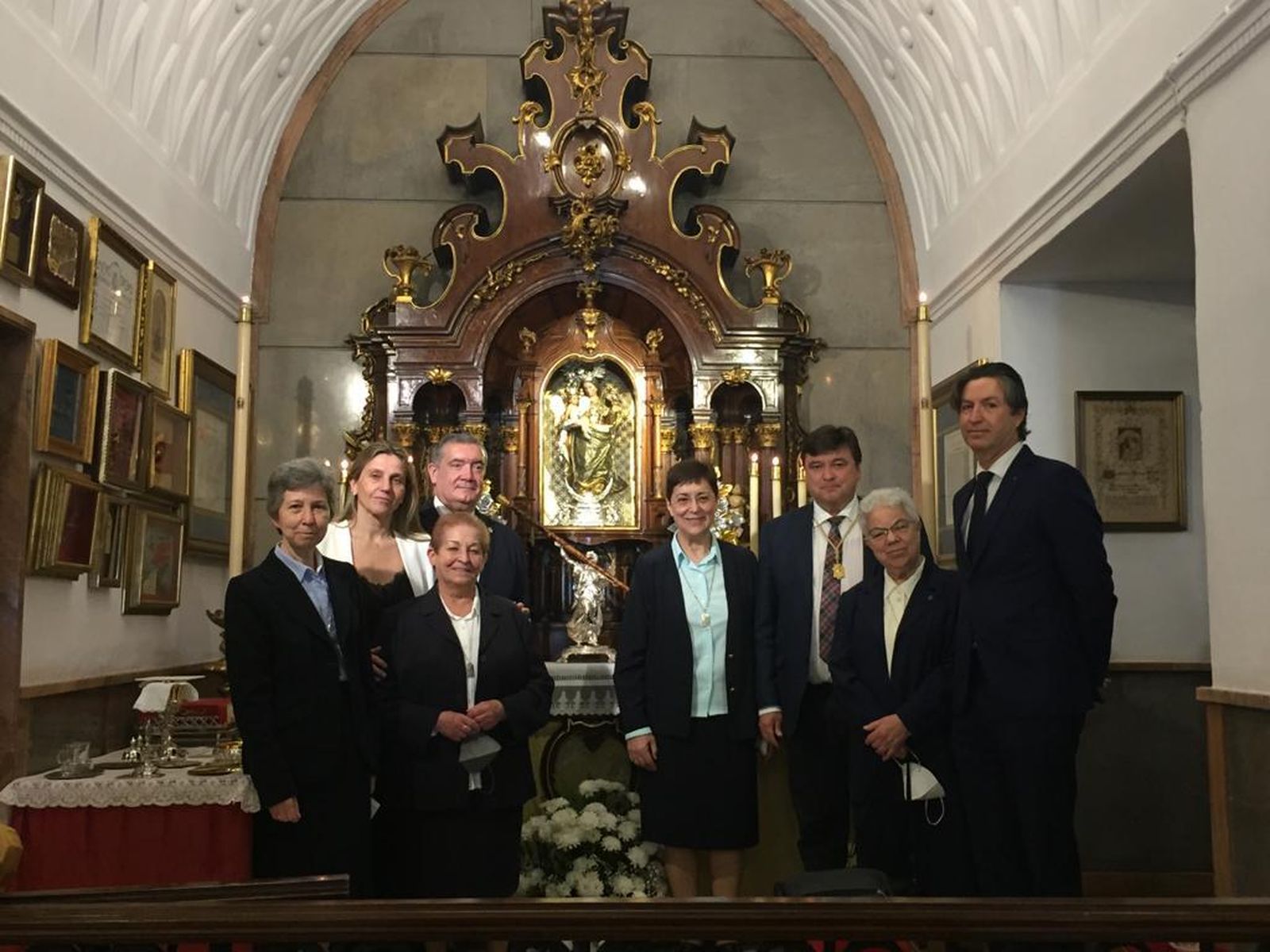 Clausura del Año Jubilar del Centenario de las Misioneras Eucarísticas de Nazaret  (Hermanas Nazarenas) fundadas por San Manuel González, en el santuario de Nuestra Señora de la Cinta.