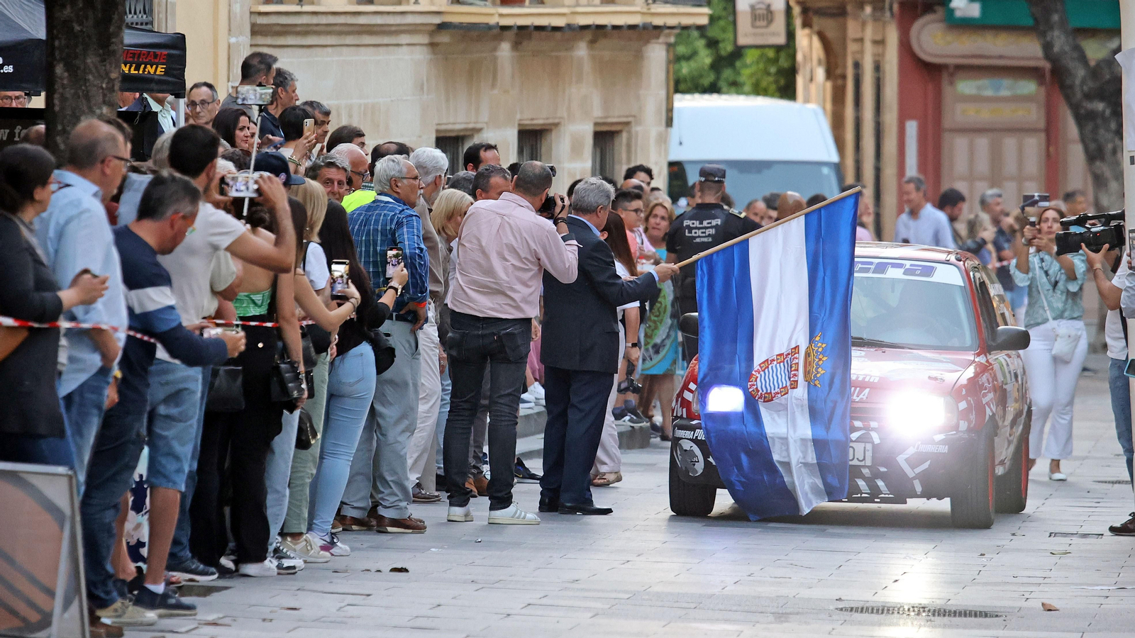 Salida del Rally Ciudad de Jerez 2024