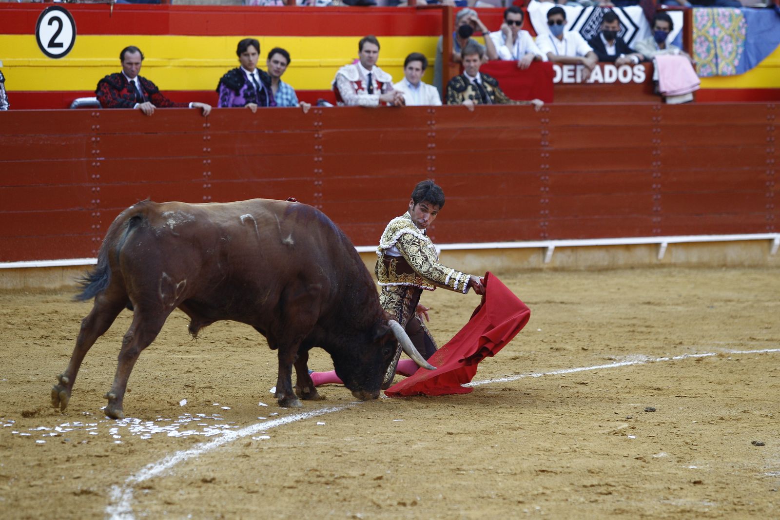 Fotogalería corrida de toros. Cayetano Rivera, Paco Ureña y Roca Rey. Roquetas de Mar.