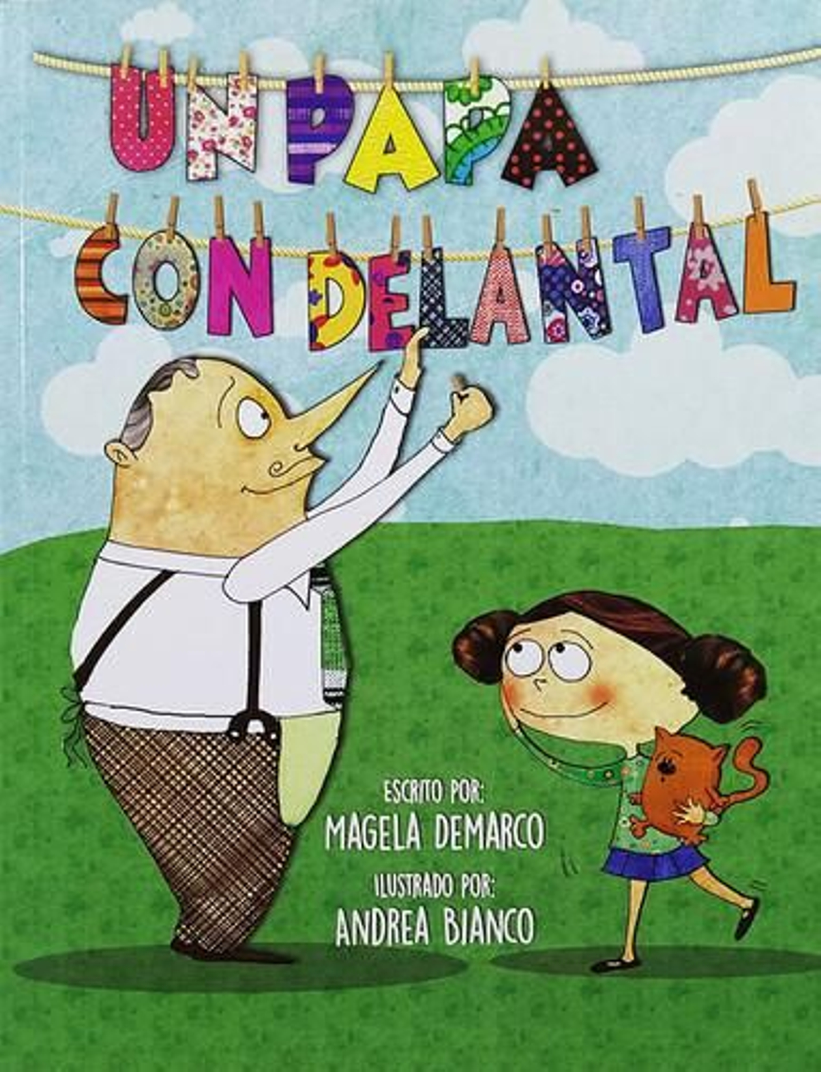 'Un papá con delantal'.