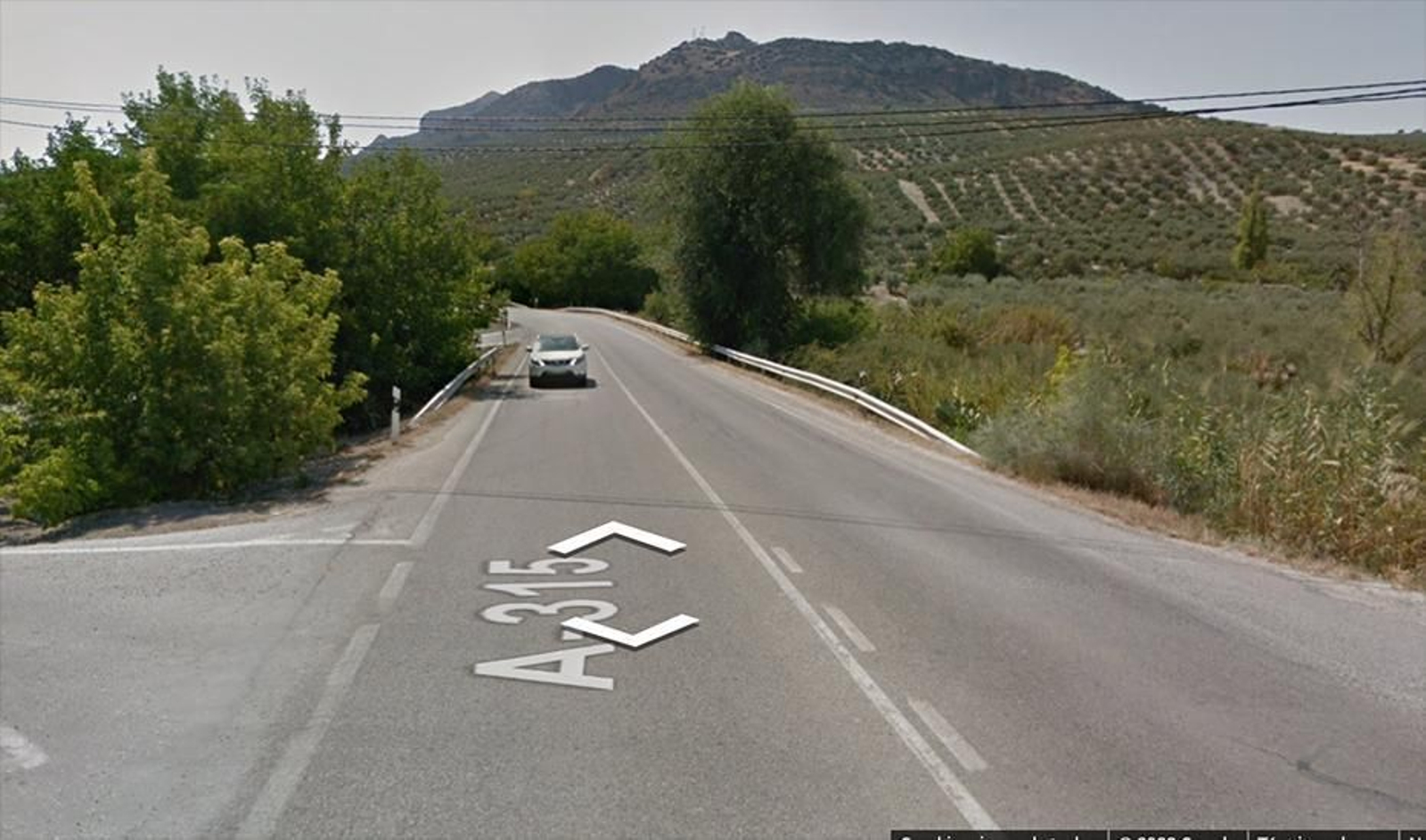 Lugar del accidente.