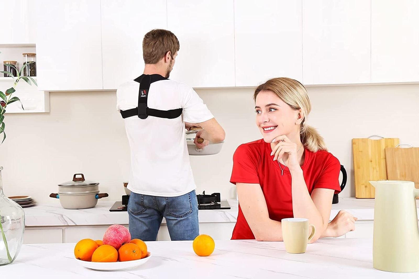 Descubre este corrector de postura de Amazon para hombres y mujeres