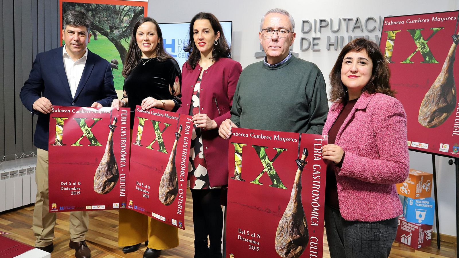 Presentación de la Feria Saborea Cumbres Mayores.