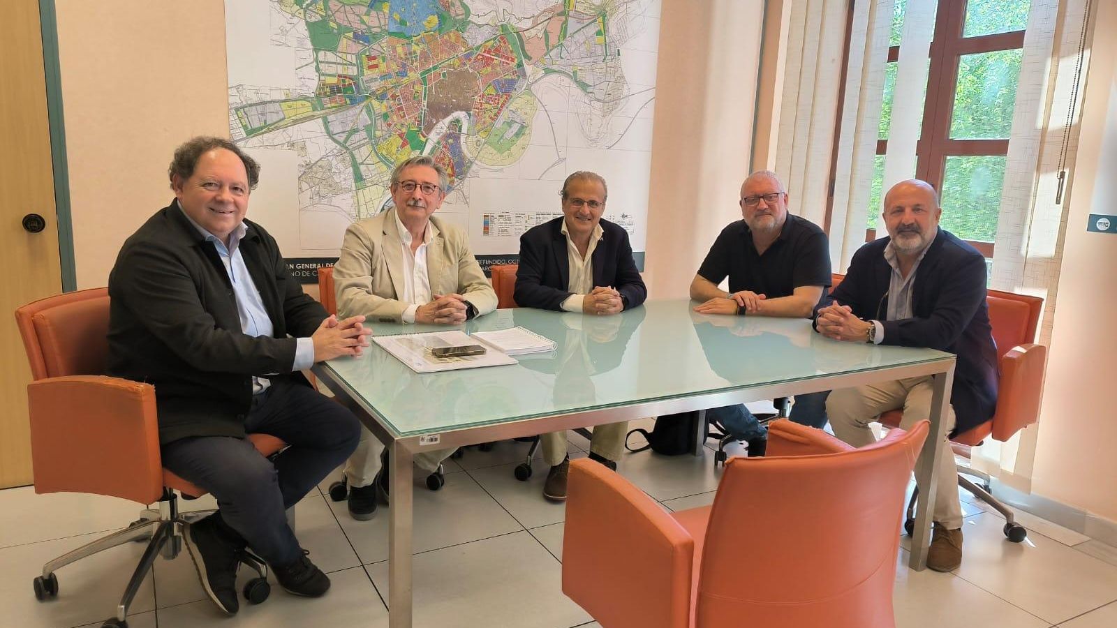 Representantes de Urbanismo y los colegios de arquitectos de Córdoba, Granada y Almería.