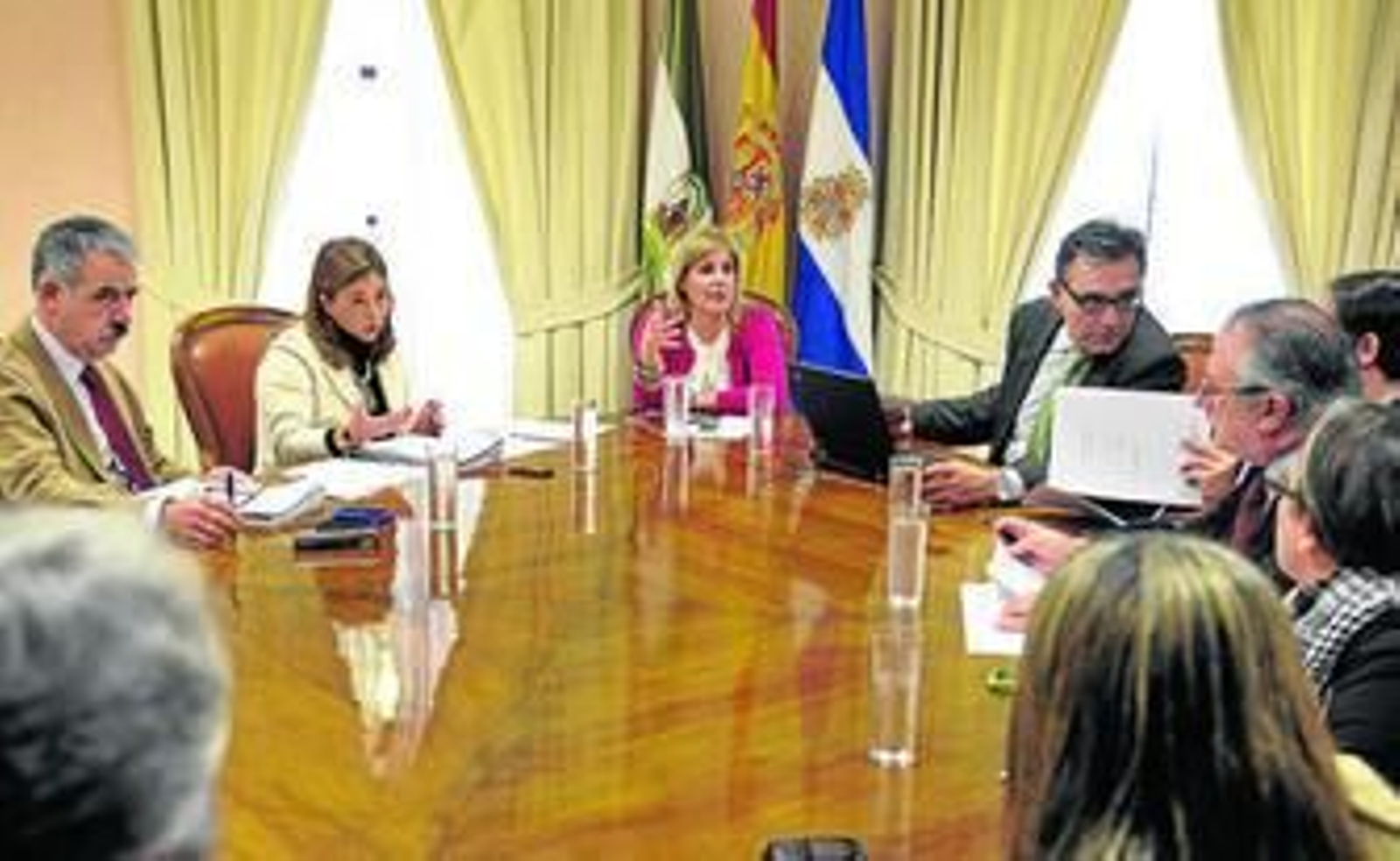 Reunión de la junta de gobierno local que aprobó la designación de los altos cargos, el pasado 26 de febrero.