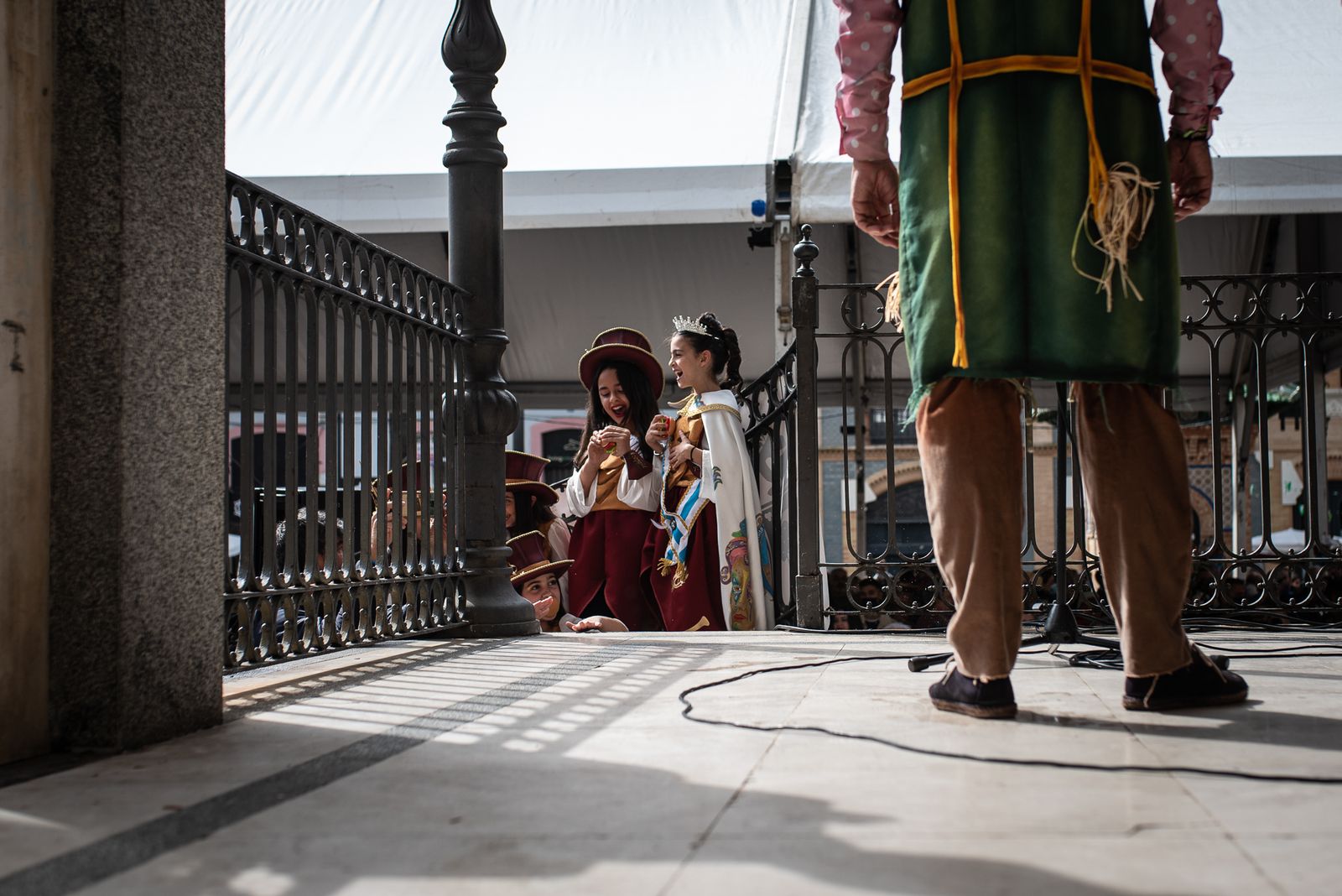 Imágenes de las actuaciones de carnaval en la Plaza de las Monjas