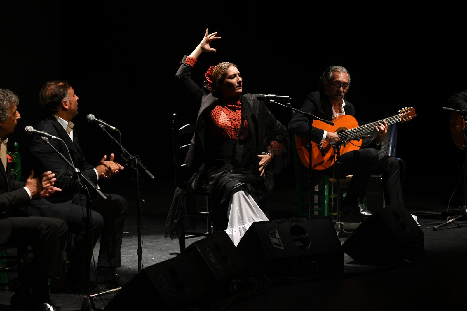 Estrella Morente actúa en el Teatro El Silo.