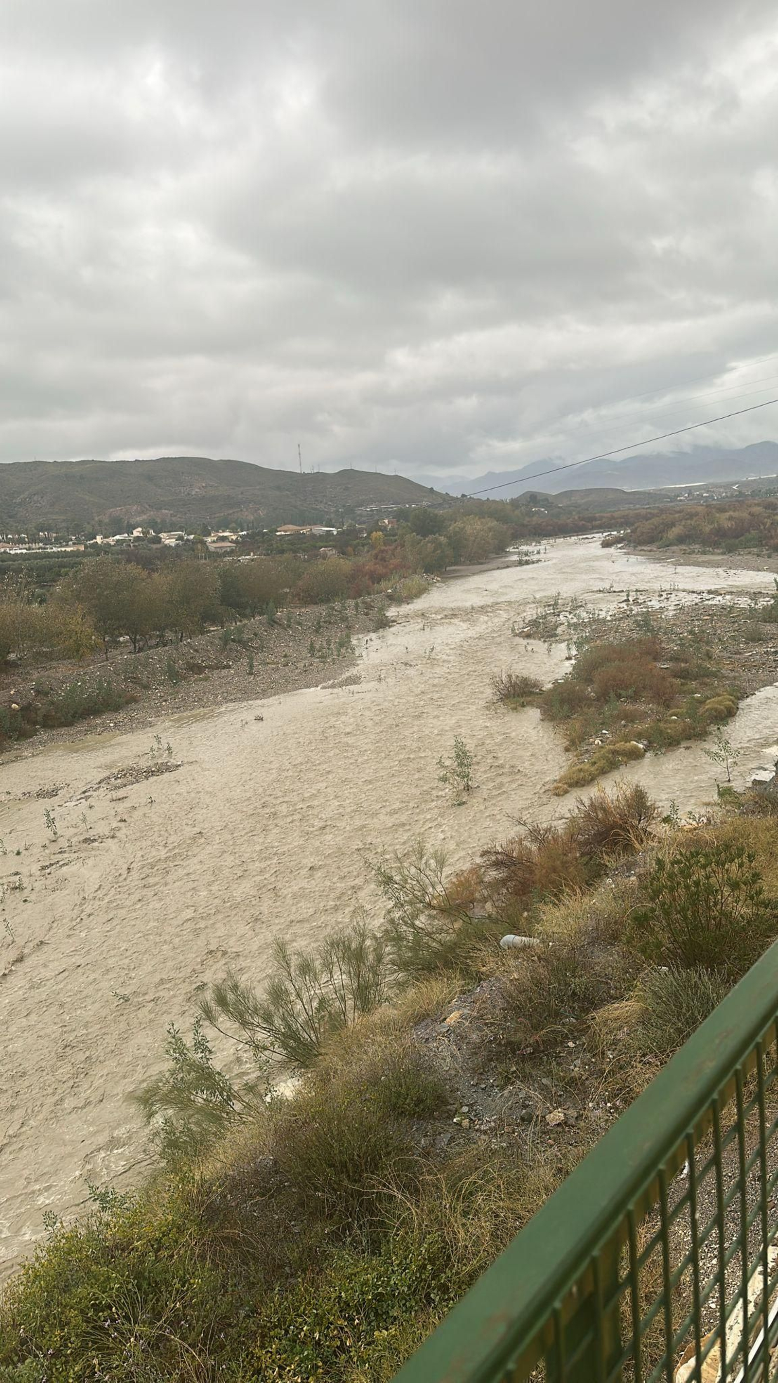 No solo lluvia, también granizo: así ha pasado la borrasca Emilia por el Almanzora y Los Vélez