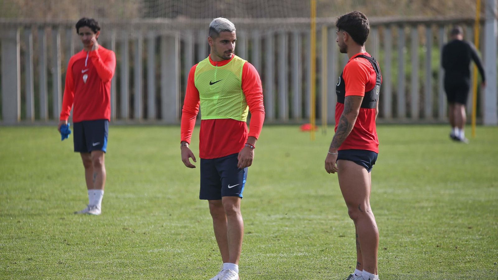 Tomás, mejorado de sus molestias, en la Pradera anexa al Nuevo Mirador.