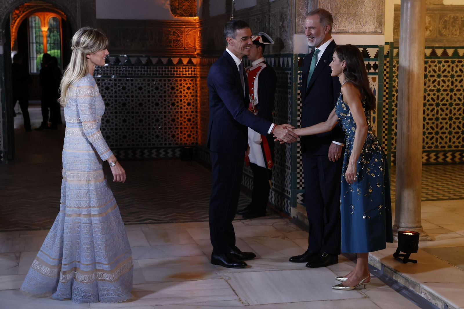 Las fotos de la cena de gala dada por los Reyes previa a la cumbre de la ONU en Sevilla