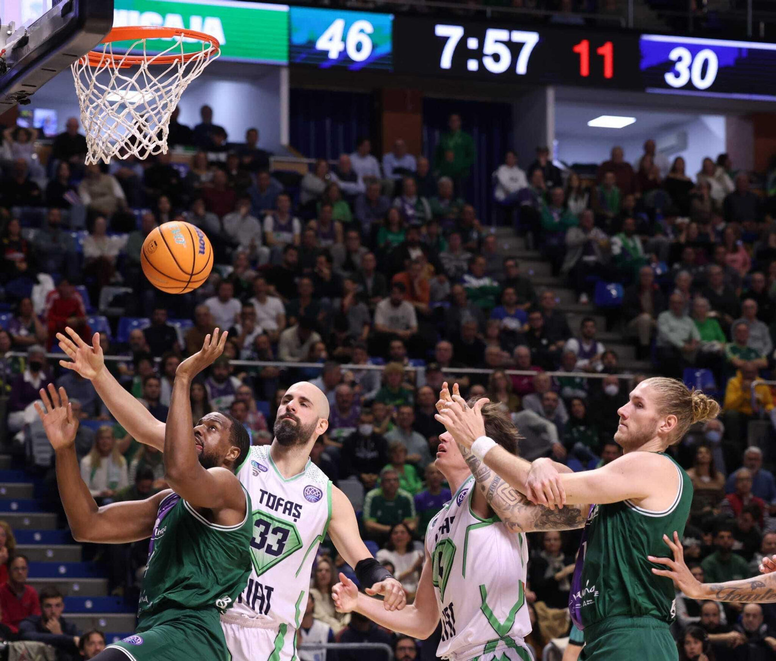 El Unicaja - Tofas Bursa, en fotos